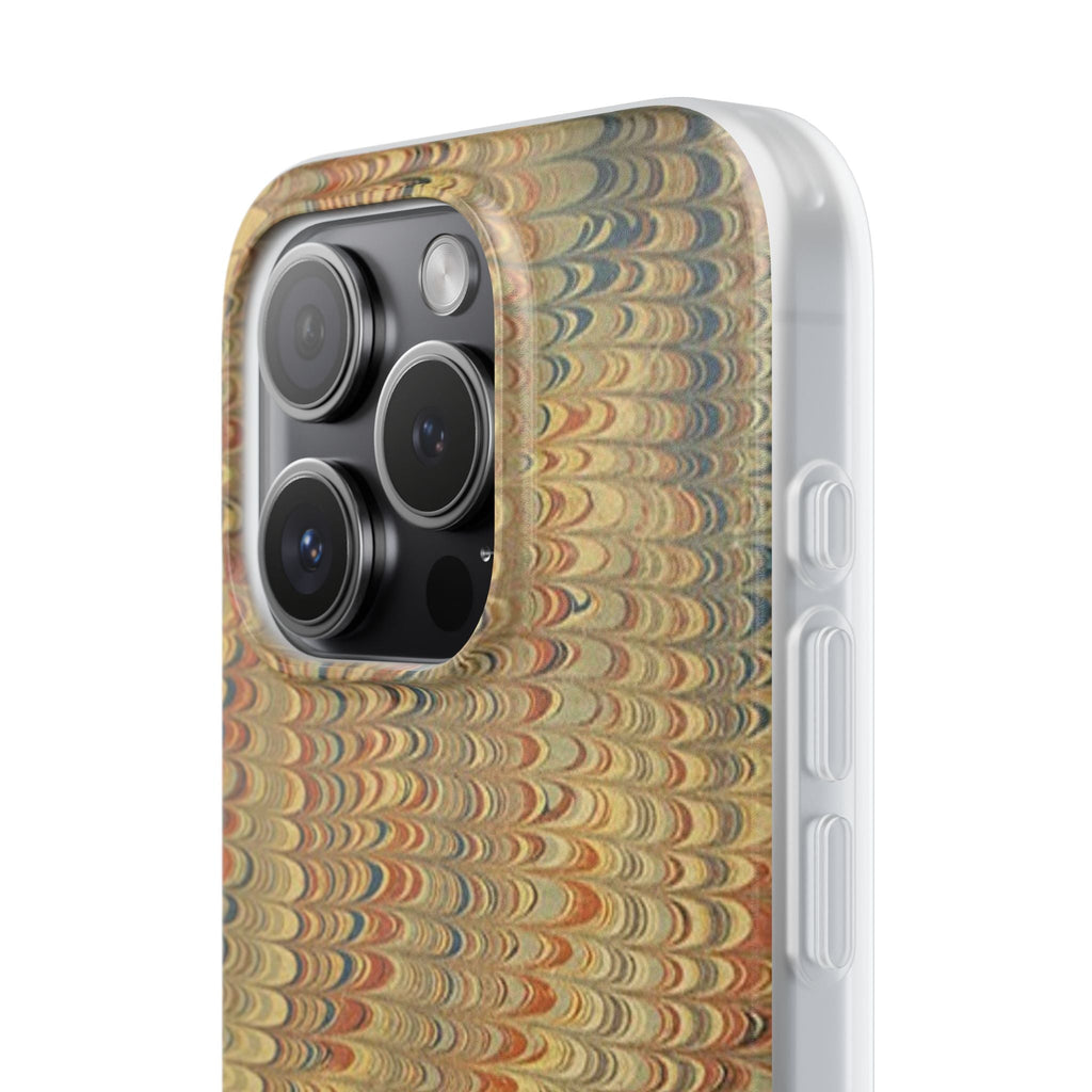 Golden Fall Neutrals Italian Marbled Design Stylish Phone Cases
