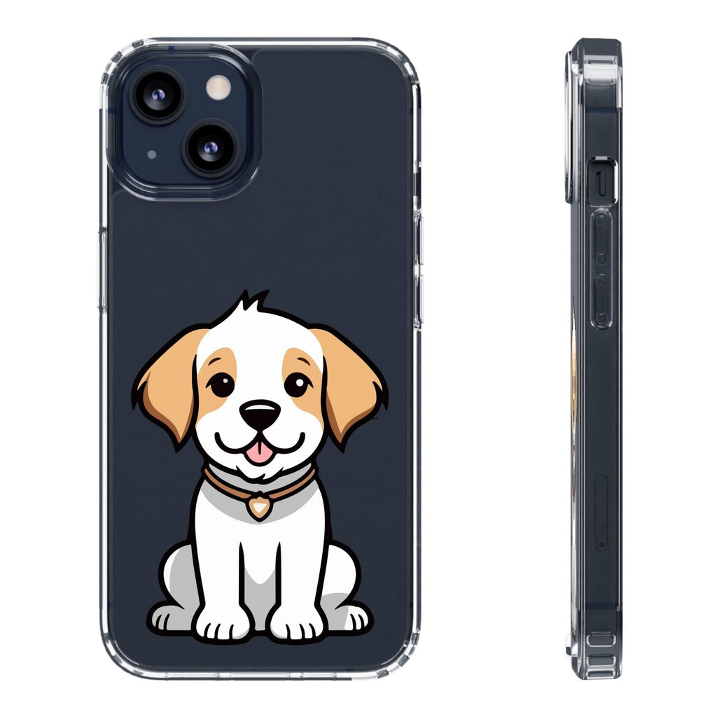 Clear Cases With Dog Printed