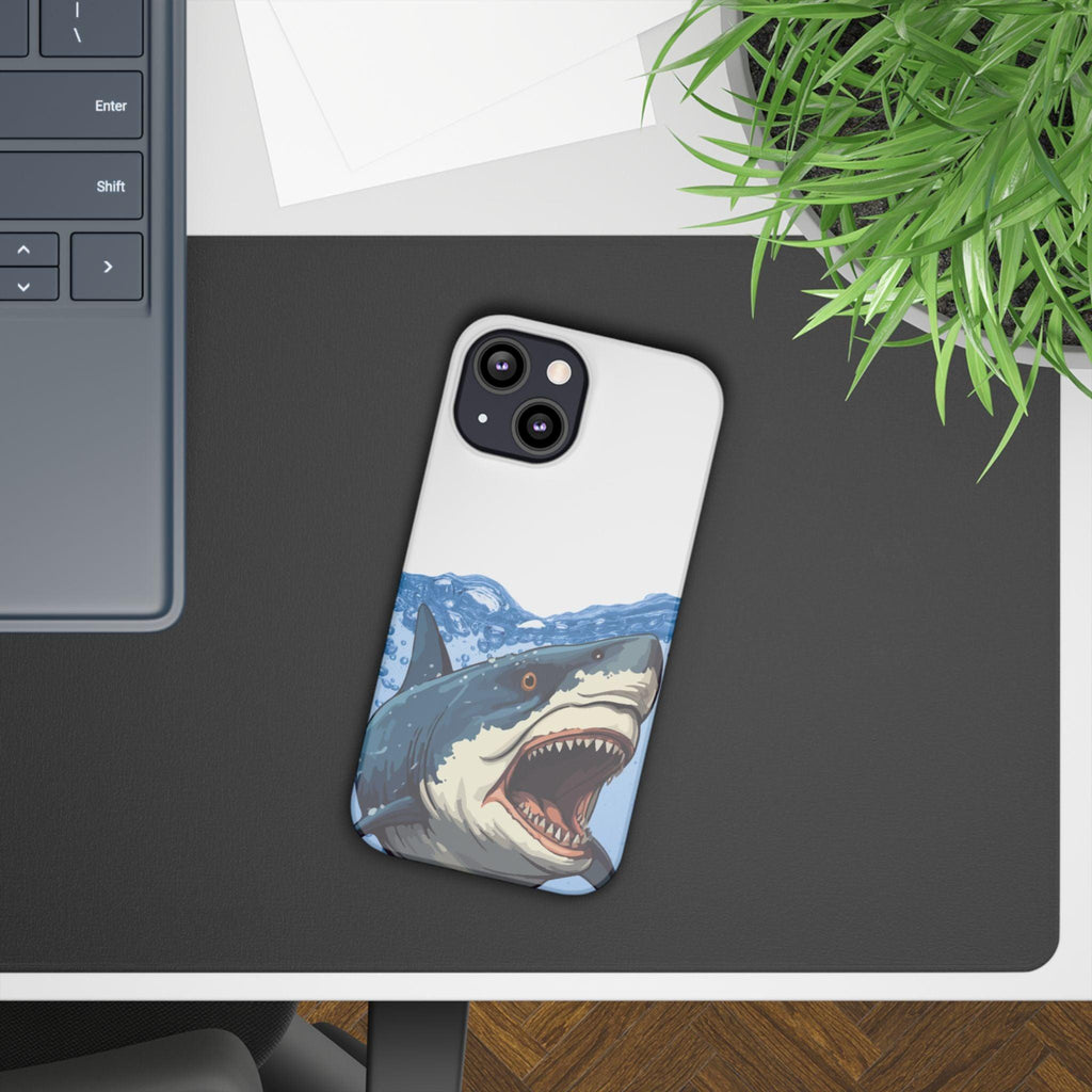 Shark Frenzy Phone Case – Dive into Bold Style