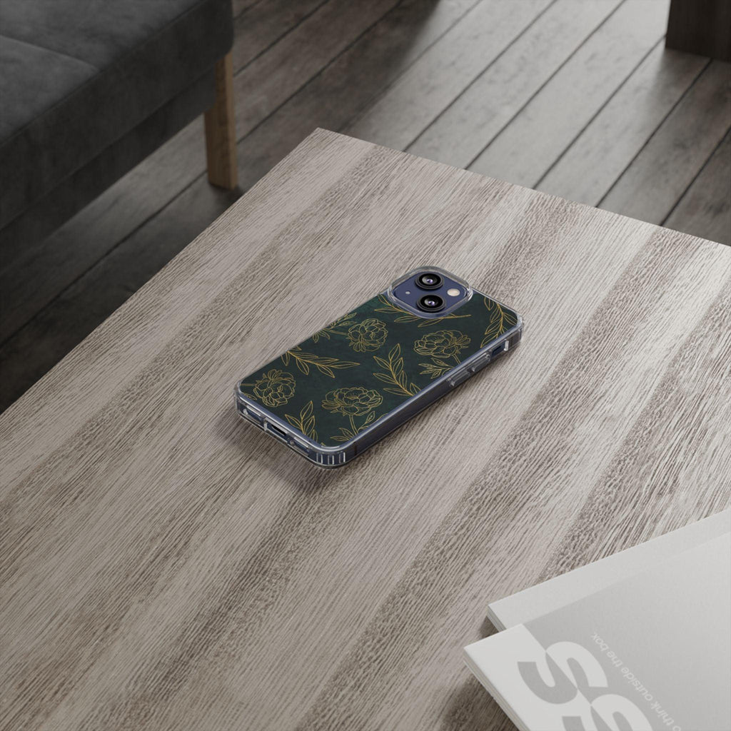 Floral Pattern Clear Cases