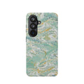 Mint Green Marbled Swirl Phone Case - Dual Layer