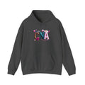 CNA Floral Leopard Print Hoodie — Cute Certified Nursing Assistant Sweatshirt