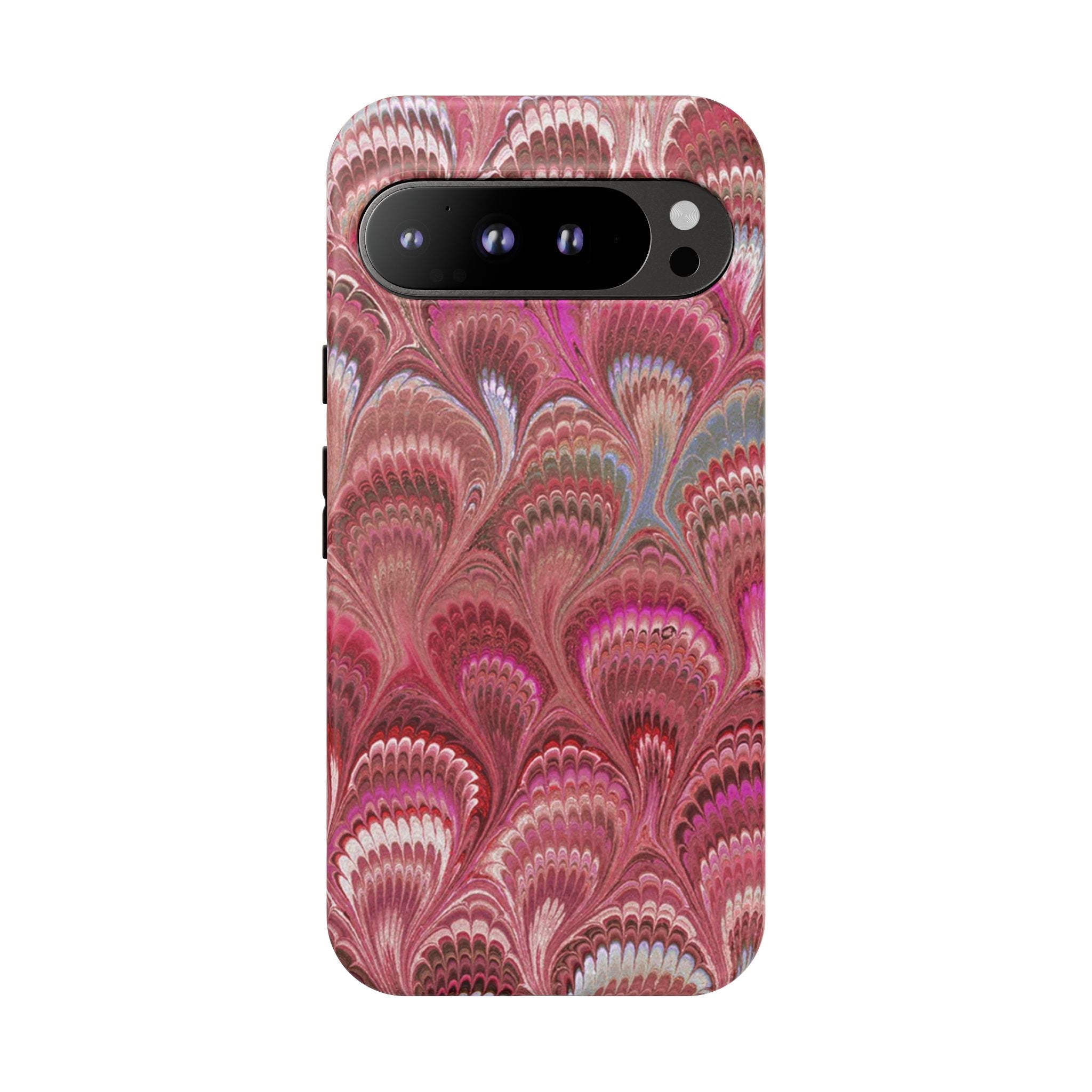 Shades of Pink Marbled Phone Case —  Dual Layer - Tough Protective Phone Cover