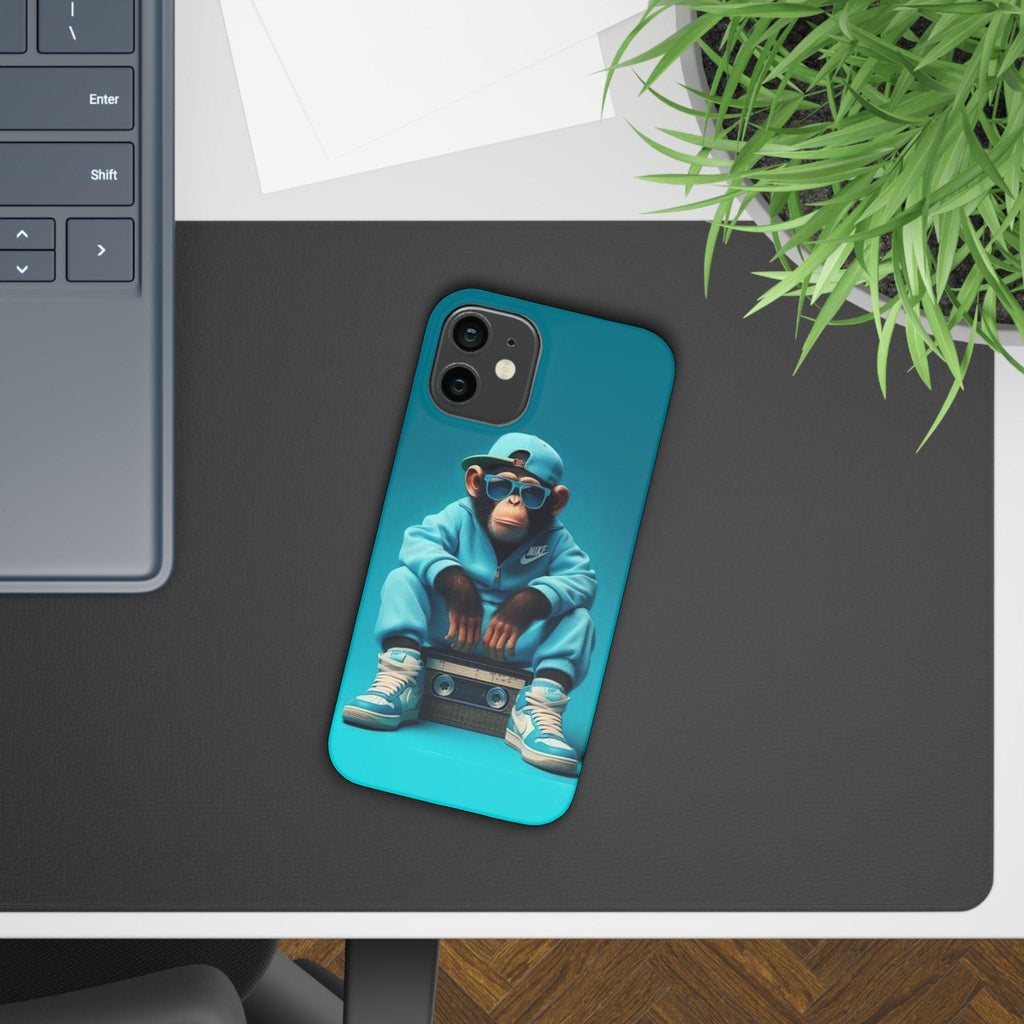 Monkey Madness Phone Case – Unleash the Fun with Cartoon Style!