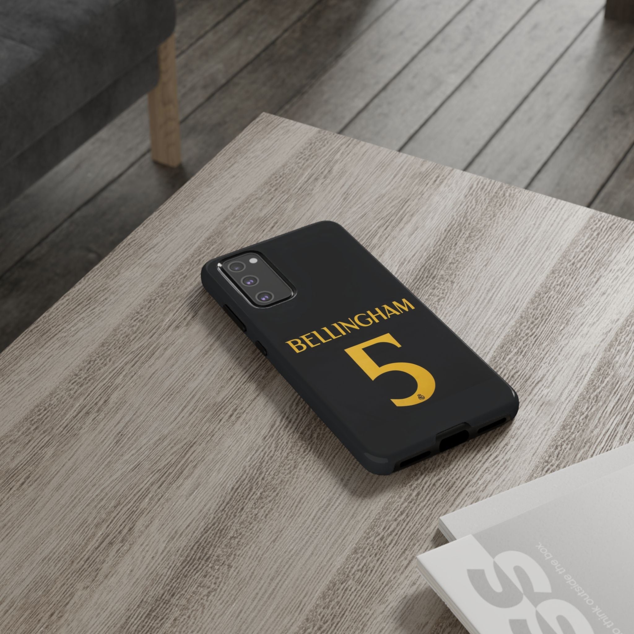 Jude Bellingham Future Star Armor – Dual-Layer Defense & Streamlined Fit | Compatible with iPhone 8 to 16 Pro Max & Samsung Galaxy S10 to S25 Ultra