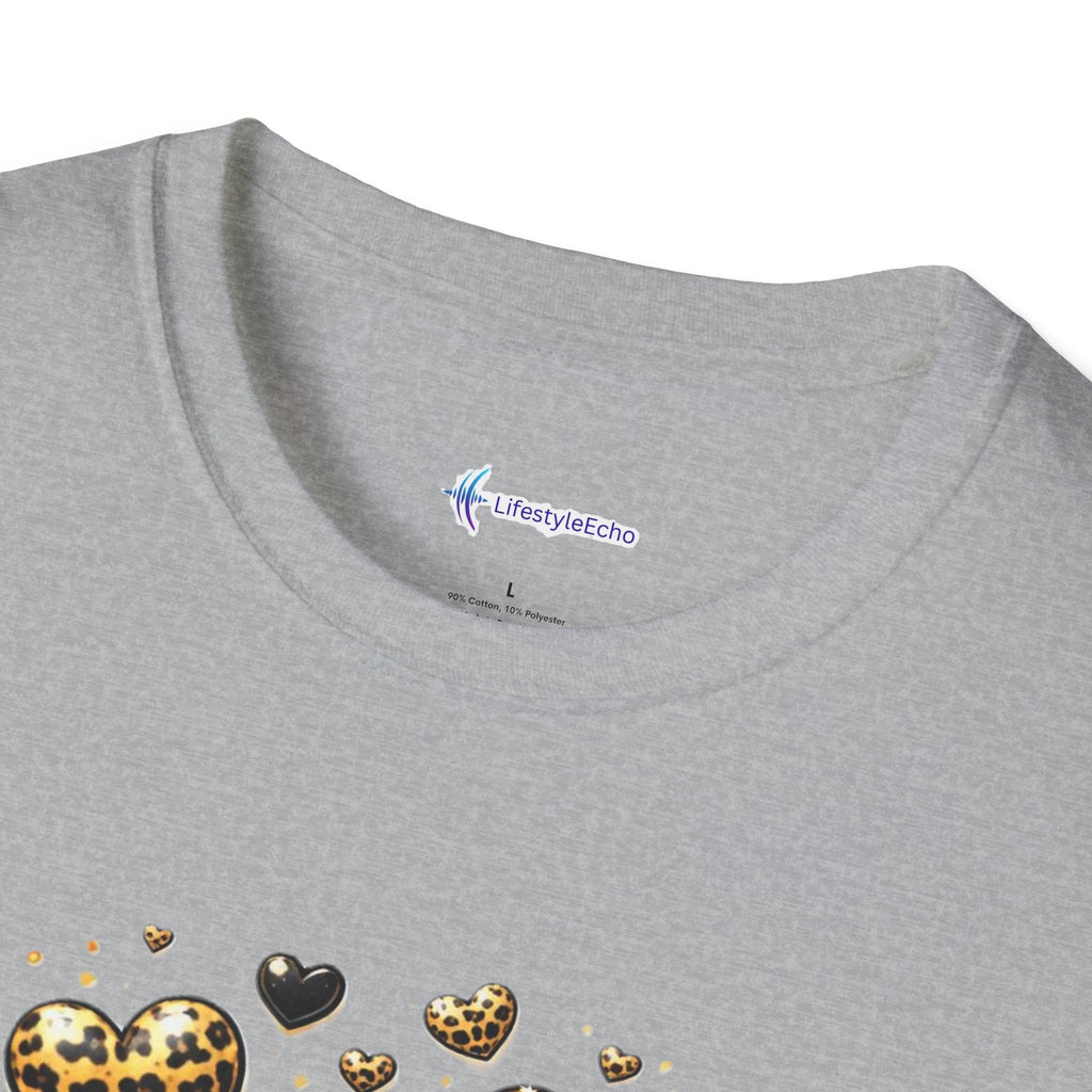 Love Surrounded by Gold Balloons T-Shirt