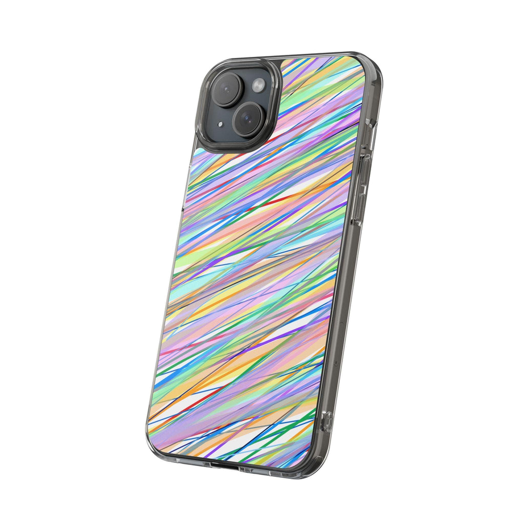 Threads Of Colors Clear Case