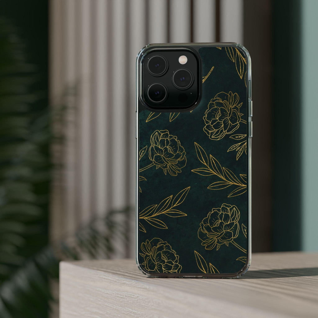 Floral Pattern Clear Cases