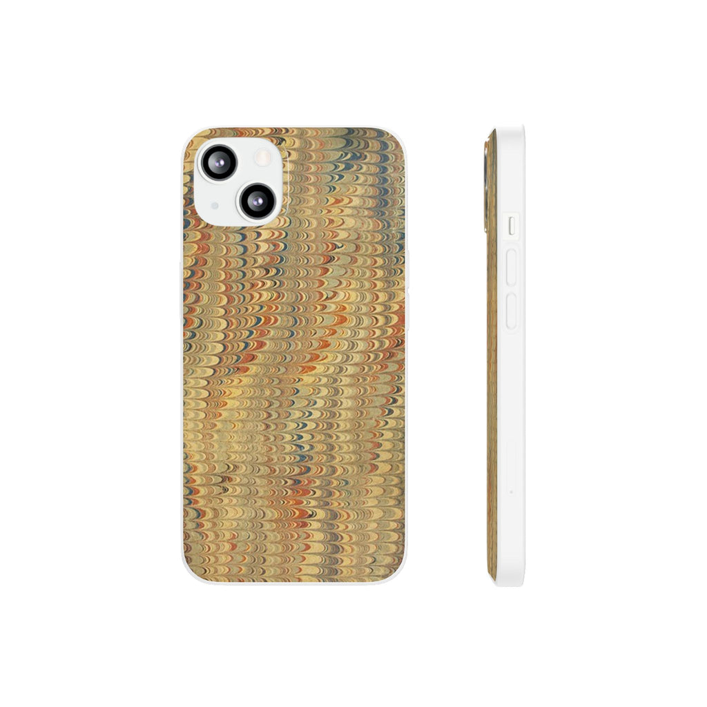 Golden Fall Neutrals Italian Marbled Design Stylish Phone Cases