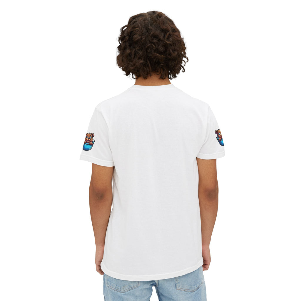 Bear In A Pocket Tee - Eco-Friendly Cotton Unisex - DipaliZ