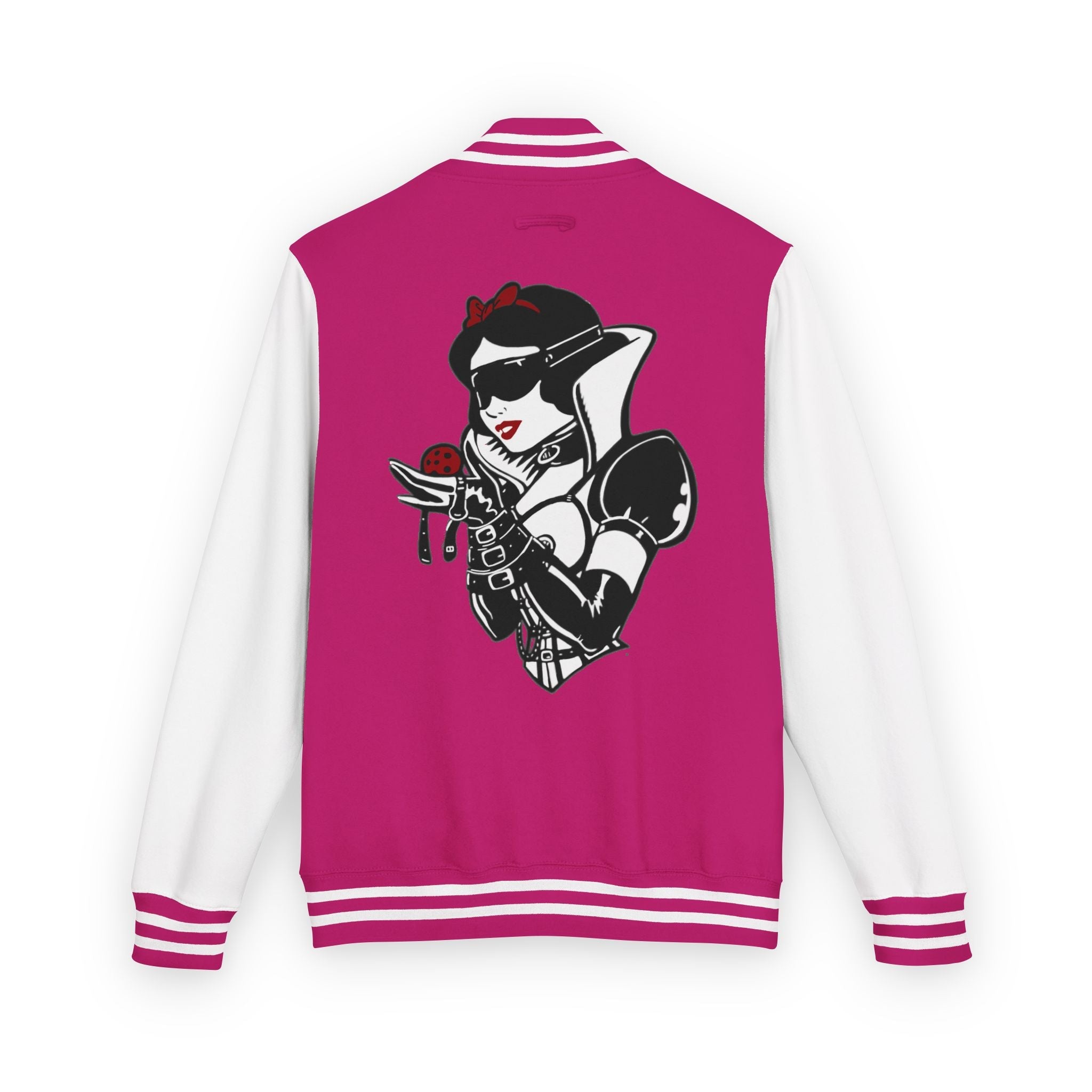 Snow White Unisex Heavyweight Letterman Jacket