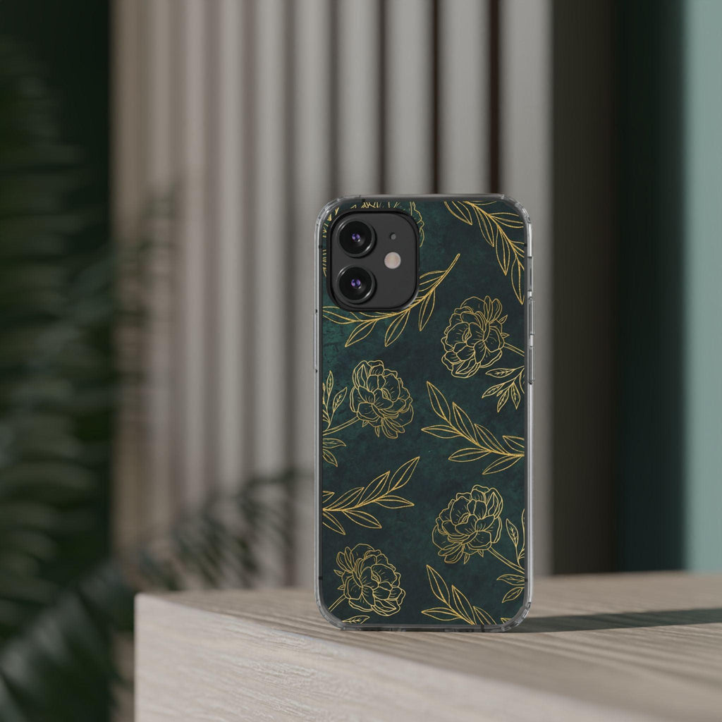 Floral Pattern Clear Cases