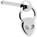 20G 1/4 Open Eyed Alien Dangle Nose Bone