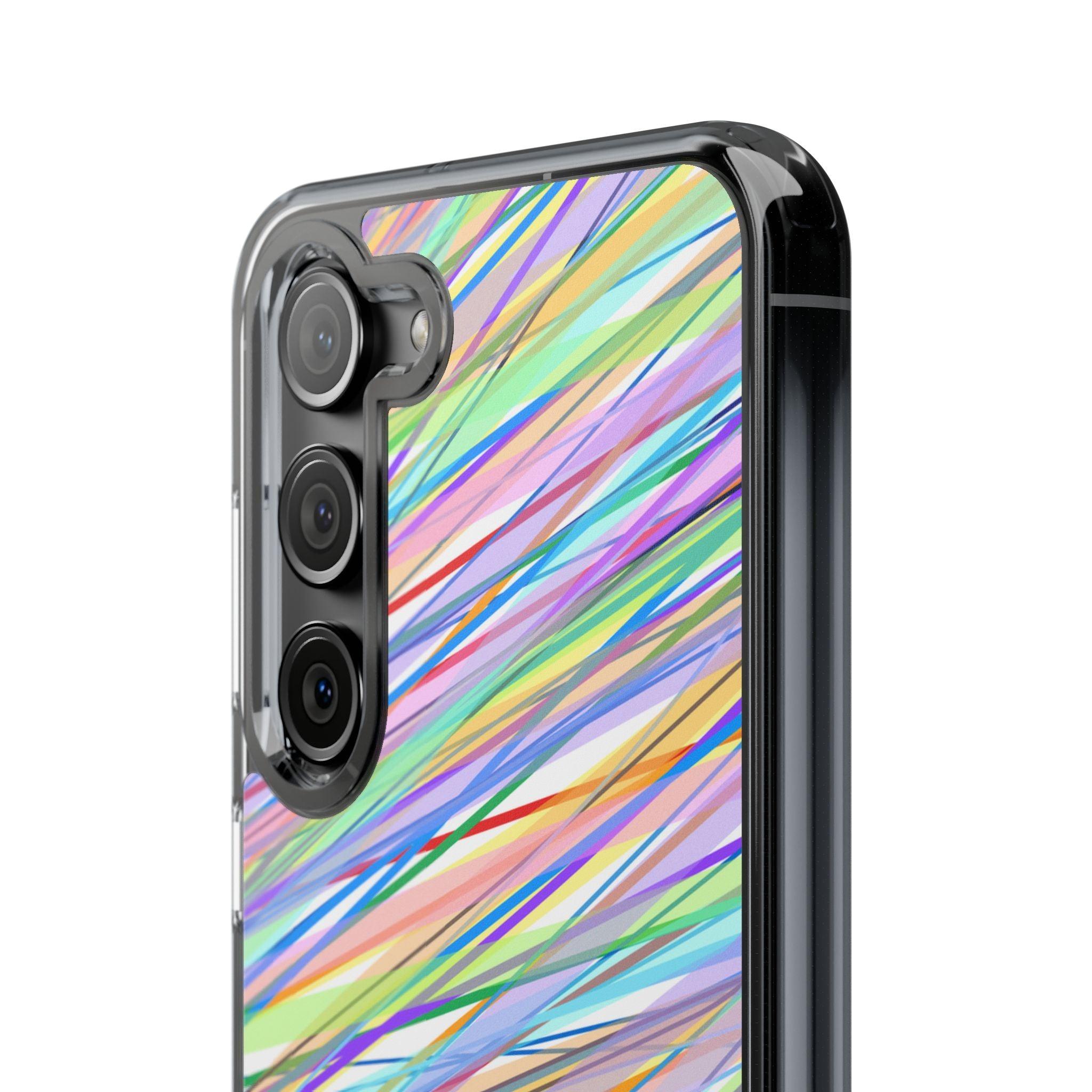 Threads Of Colors Clear Case