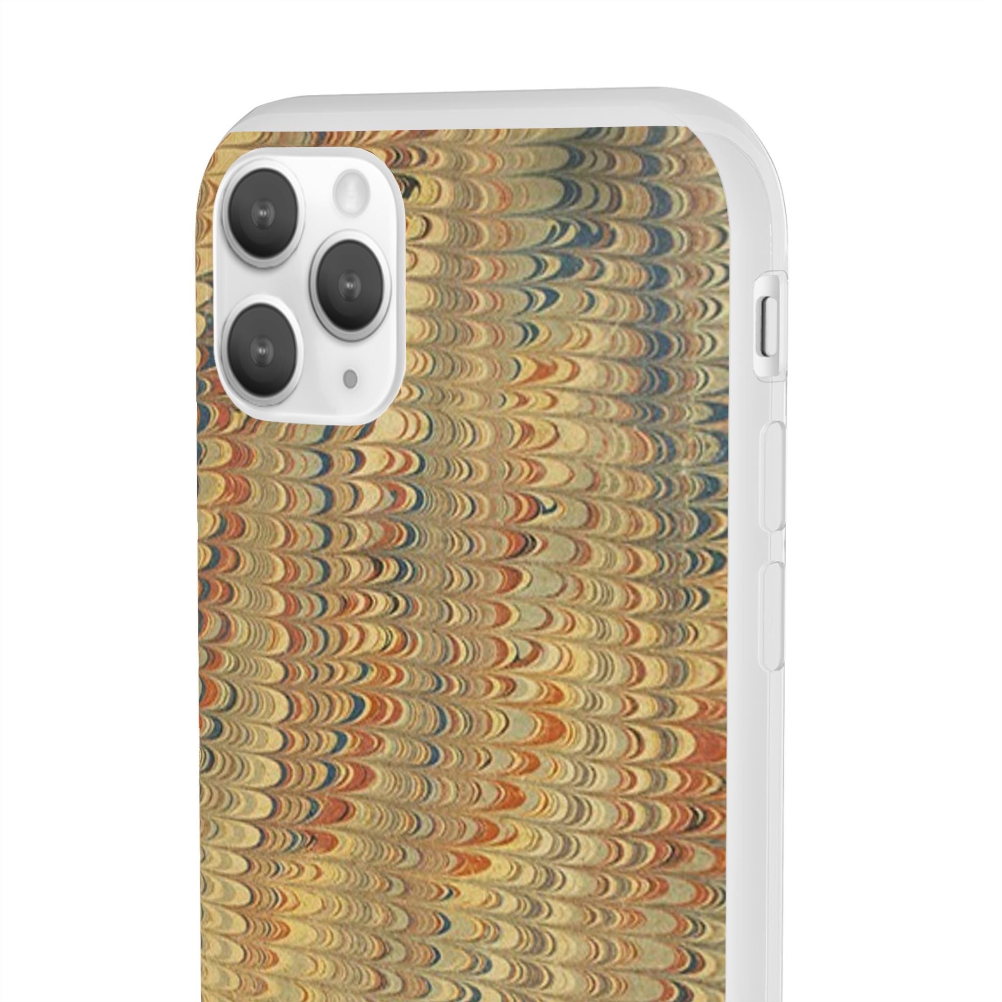 Golden Fall Neutrals Italian Marbled Design Stylish Phone Cases