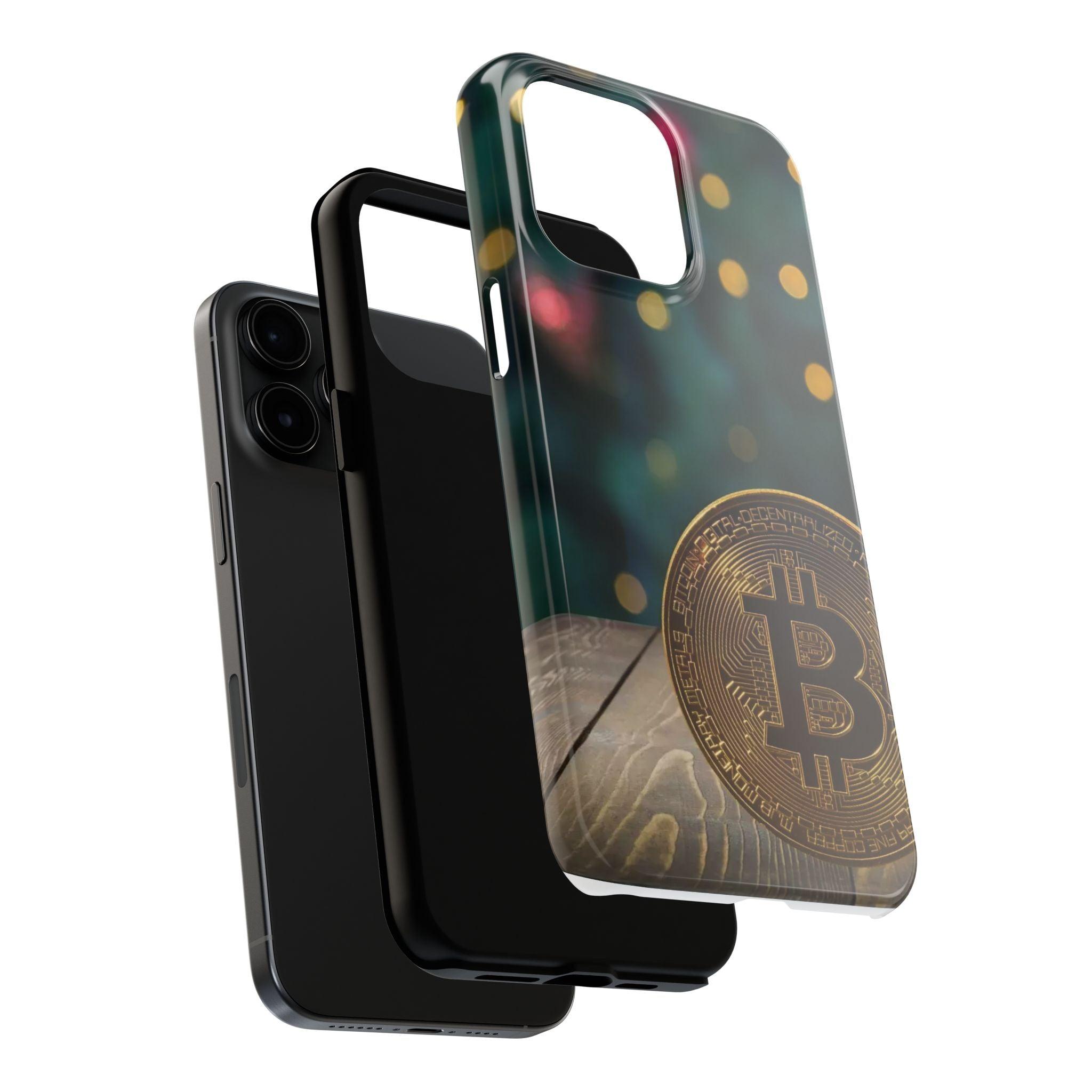 Crypto Bitcoin High Quality Printed Tough Phone Cases