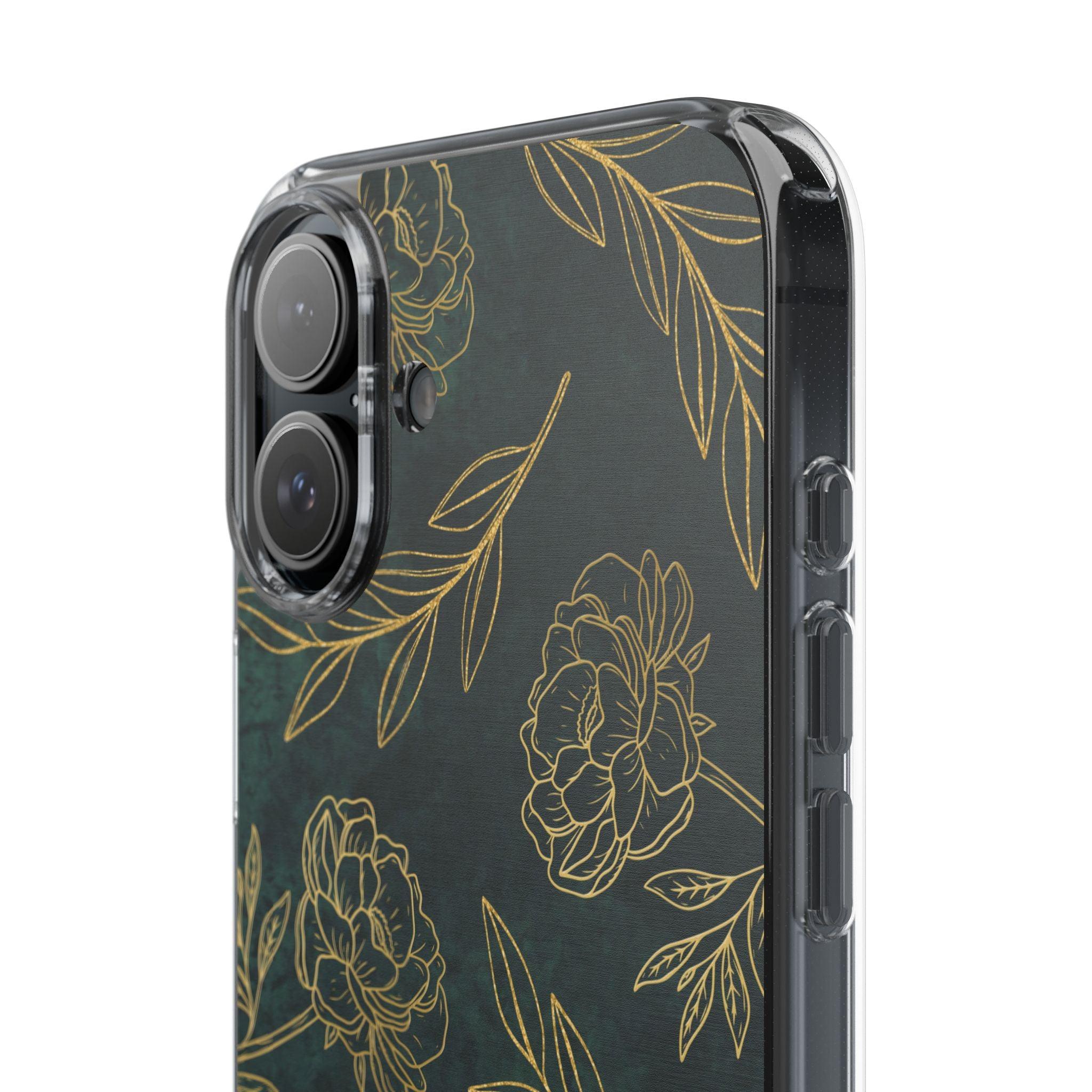 Floral Pattern Clear Cases