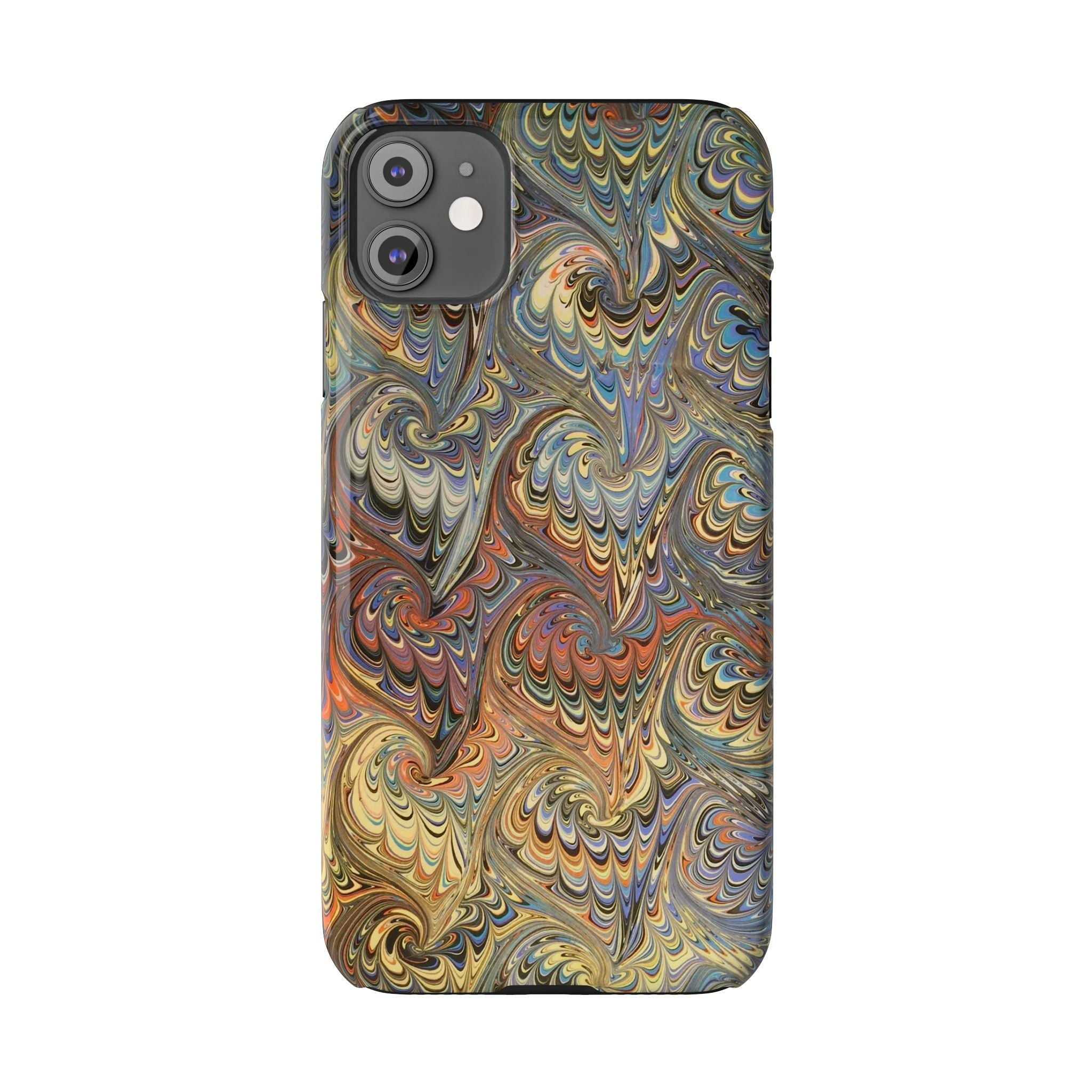 Golden Fall Colors Italian Traditional Marble Design