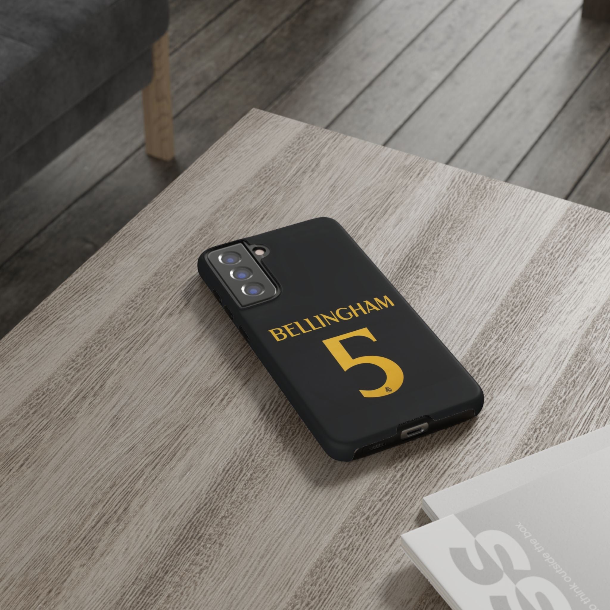 Jude Bellingham Future Star Armor – Dual-Layer Defense & Streamlined Fit | Compatible with iPhone 8 to 16 Pro Max & Samsung Galaxy S10 to S25 Ultra