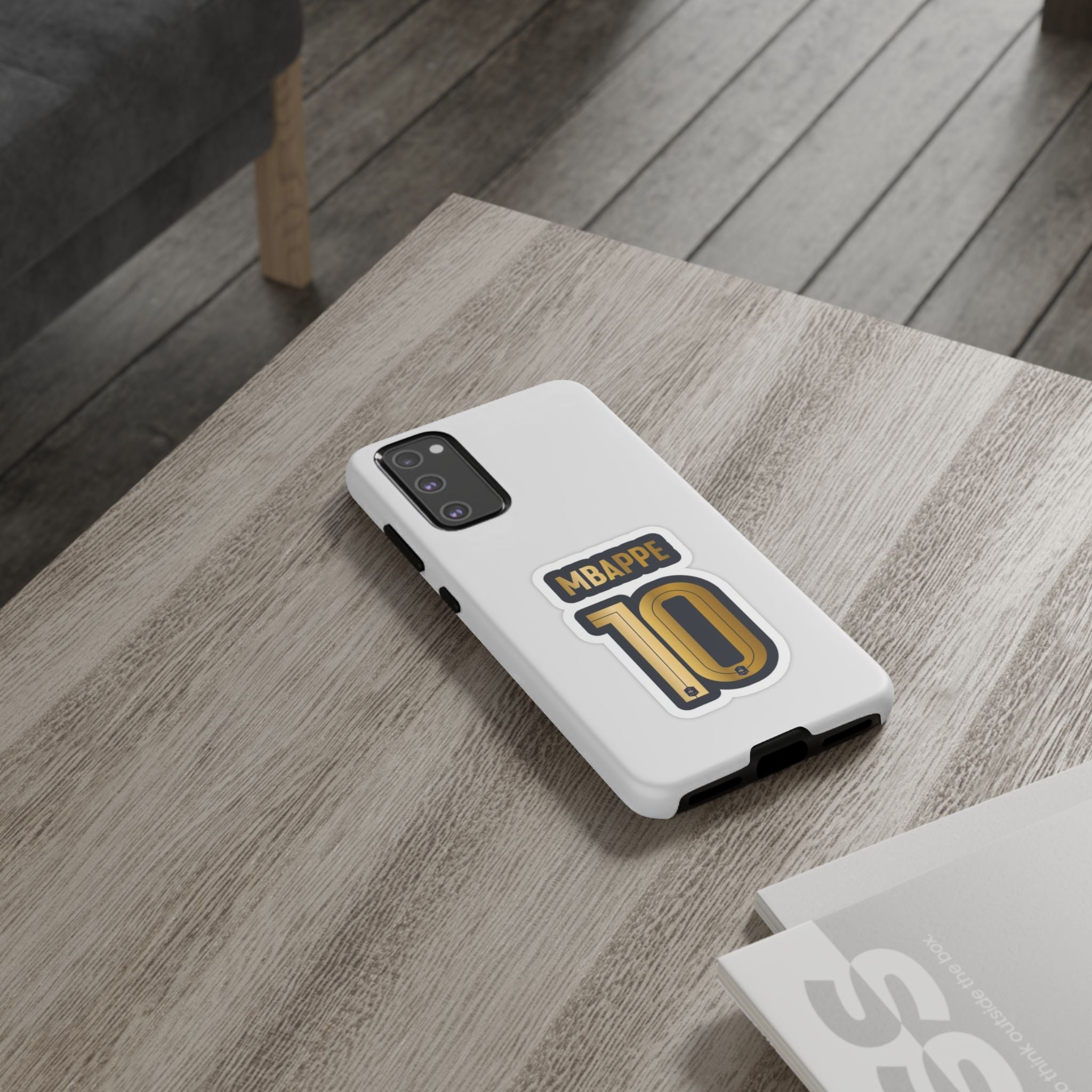 Kylian Mbappé SpeedShield – Rugged Protection & Slim Profile | Fits iPhone 8–16 Pro Max & Galaxy S10–S25 Ultra