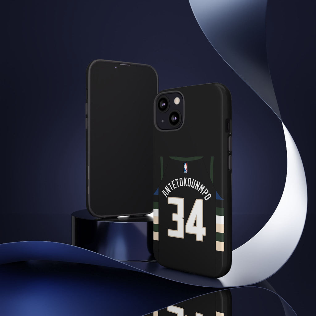 Giannis Antetokounmpo Force Drive Edition – Heavy-Duty ShockGuard Layers, Athletic Slim Fit | iPhone 8–16 Pro Max & Samsung S10–S25 Ultra Supported