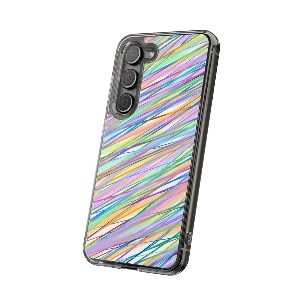 Threads Of Colors Clear Case