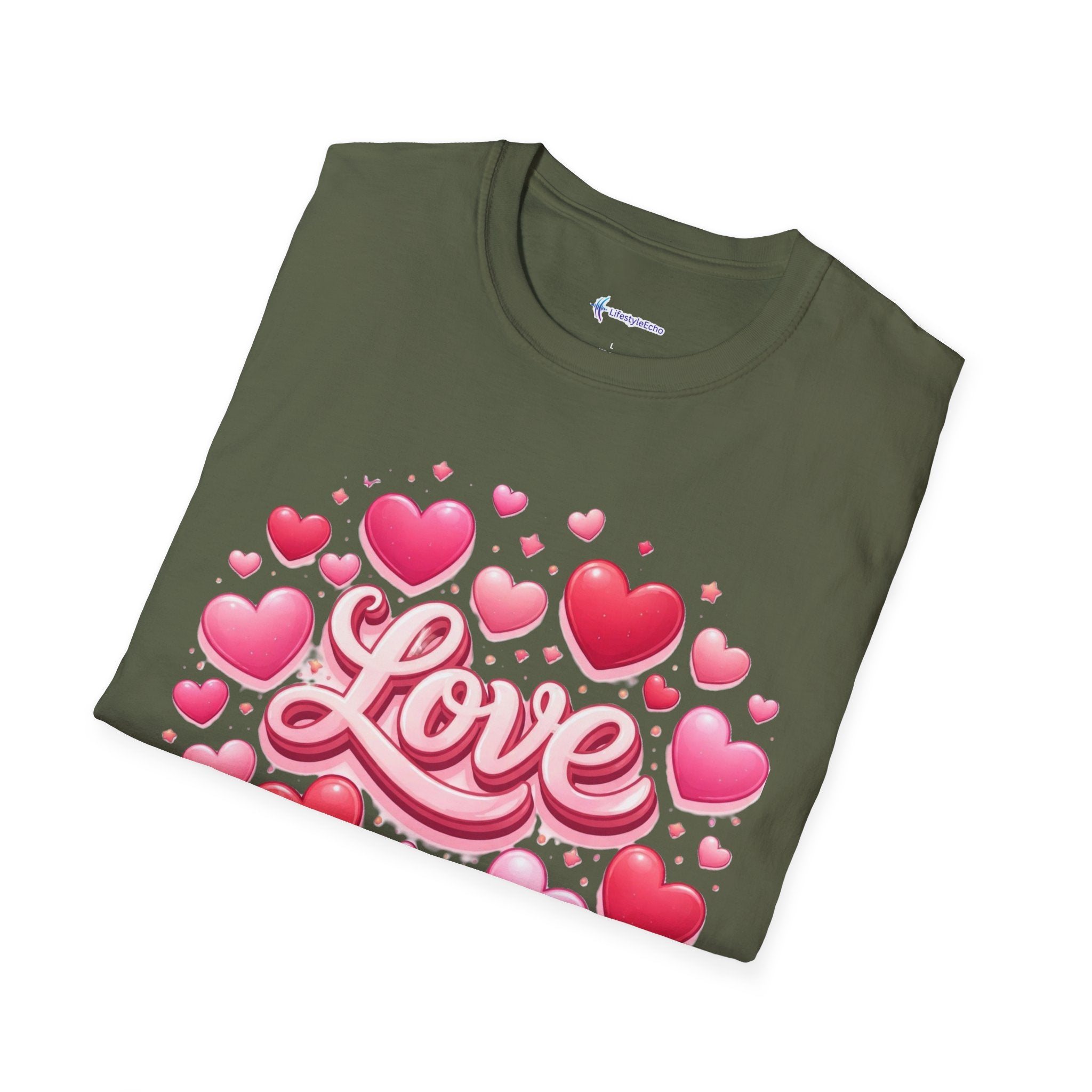 Love Surrounded by Hearts T-Shirt