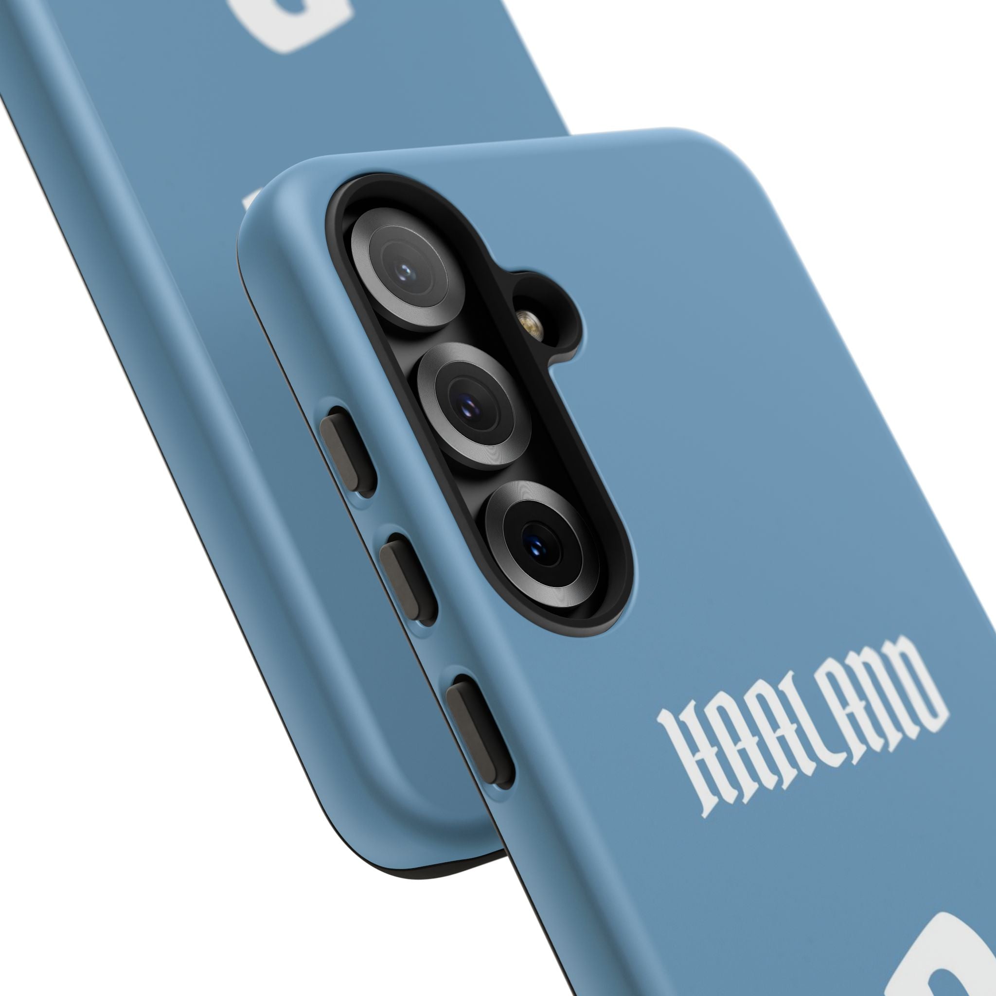 Erling Haaland PowerStrike – Rugged Dual-Layer Protection & Slim Profile | Compatible with iPhone 8 to 16 Pro Max & Samsung Galaxy S10 to S25 Ultra