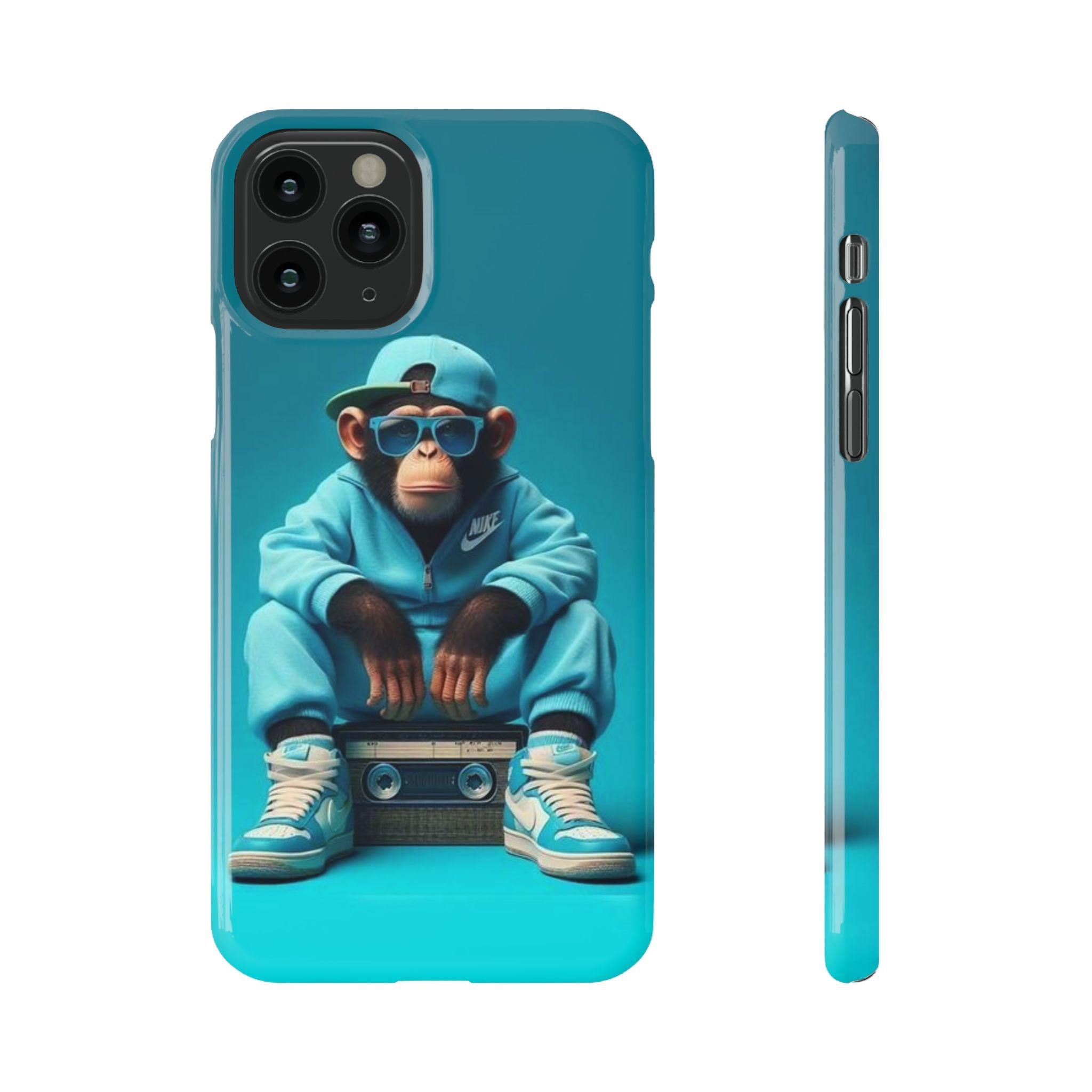 Monkey Madness Phone Case – Unleash the Fun with Cartoon Style!