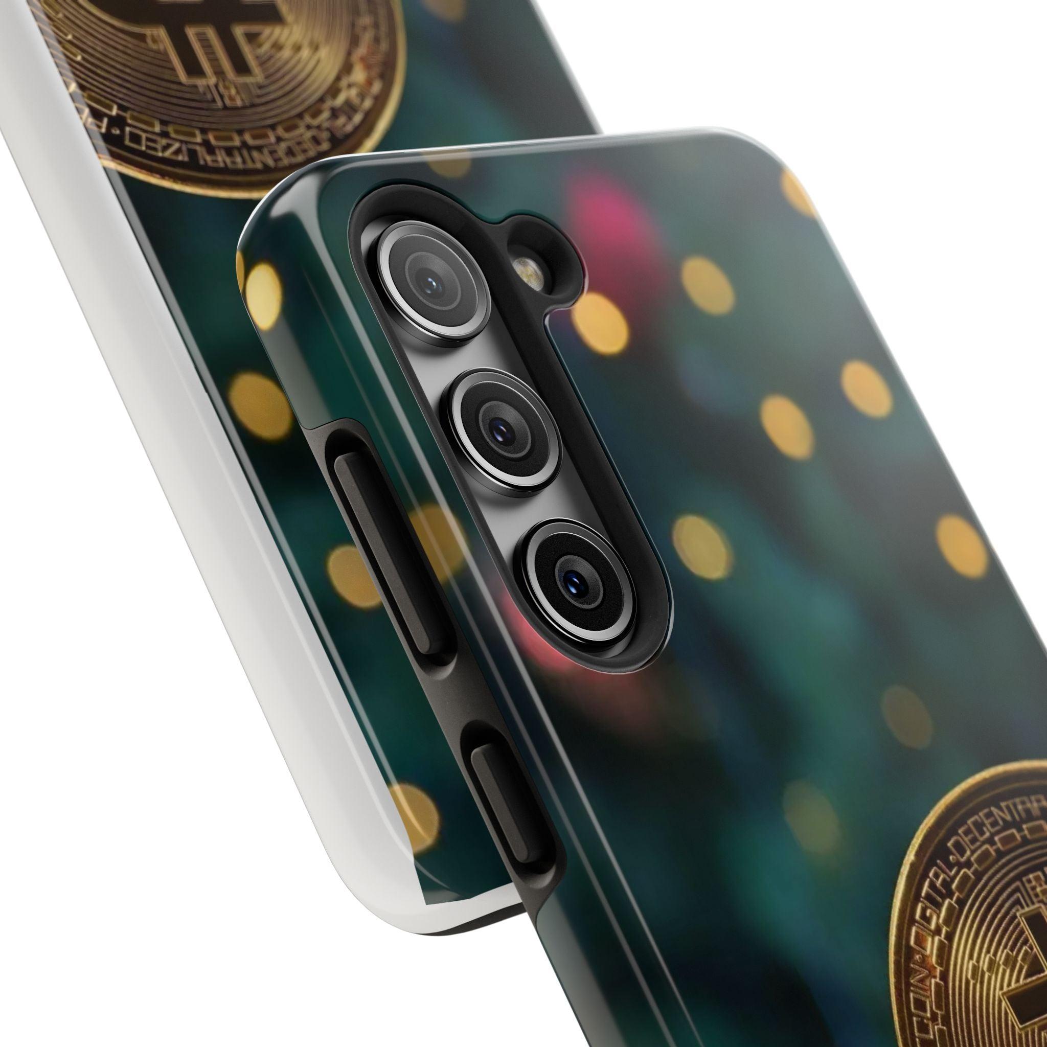 Crypto Bitcoin High Quality Printed Tough Phone Cases