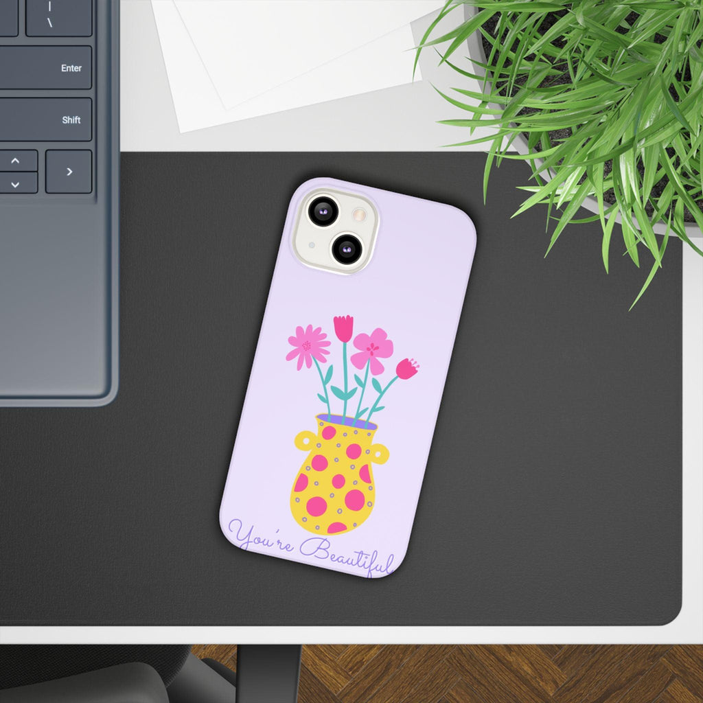 Floral Pot Phone Case – Bloom with Style Everywhere You Go