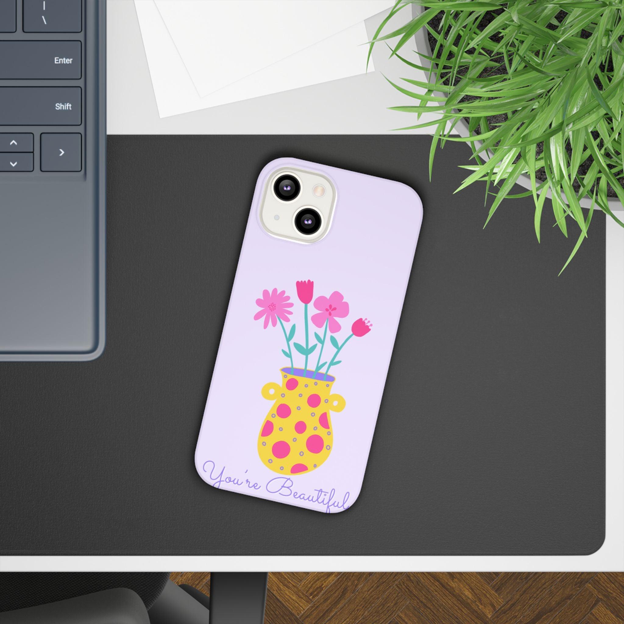 Floral Pot Phone Case – Bloom with Style Everywhere You Go
