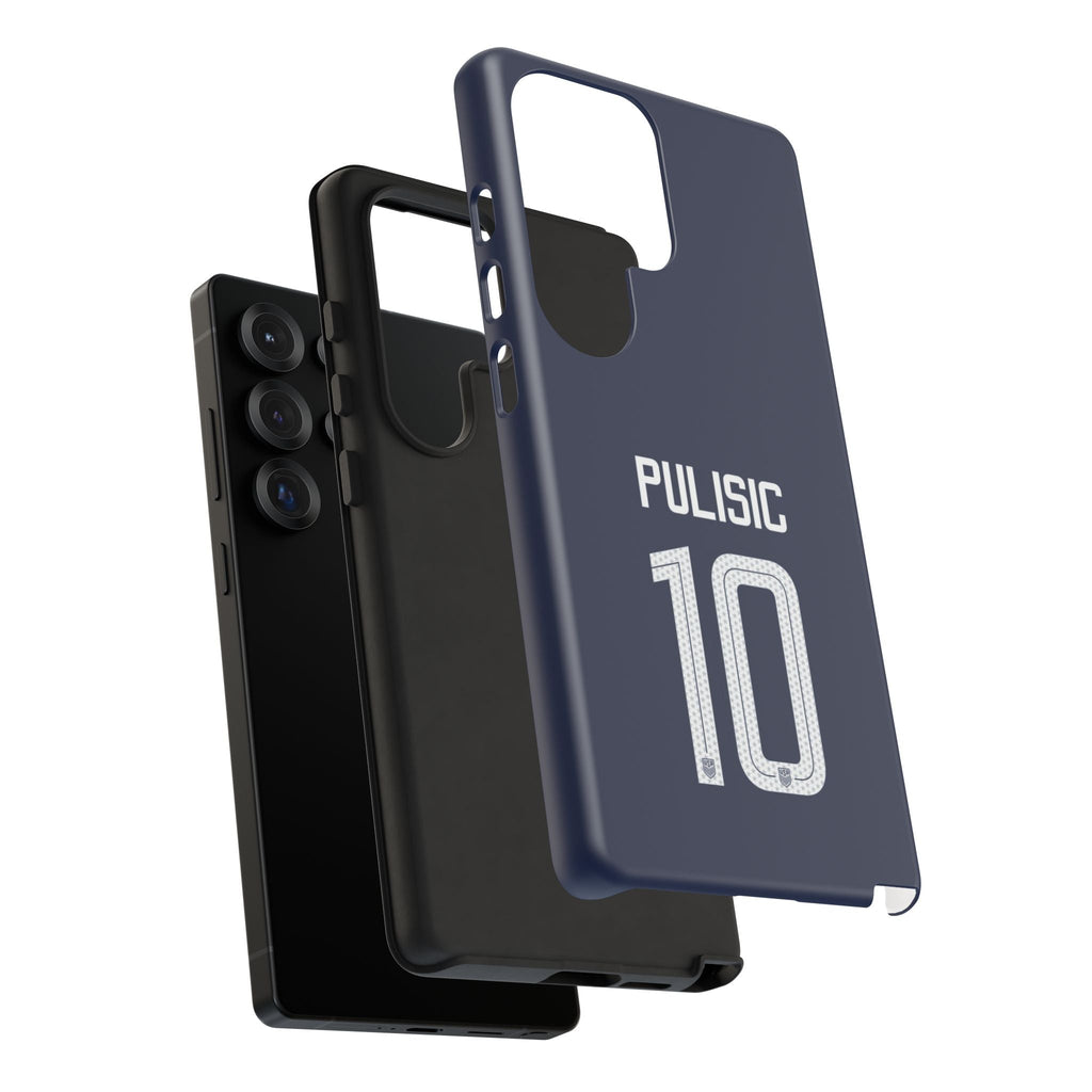 Christian Pulisic Precision Armor – Dual-Layer Durability & Sleek Fit | Compatible with iPhone 8 to 16 Pro Max & Samsung Galaxy S10 to S25 Ultra