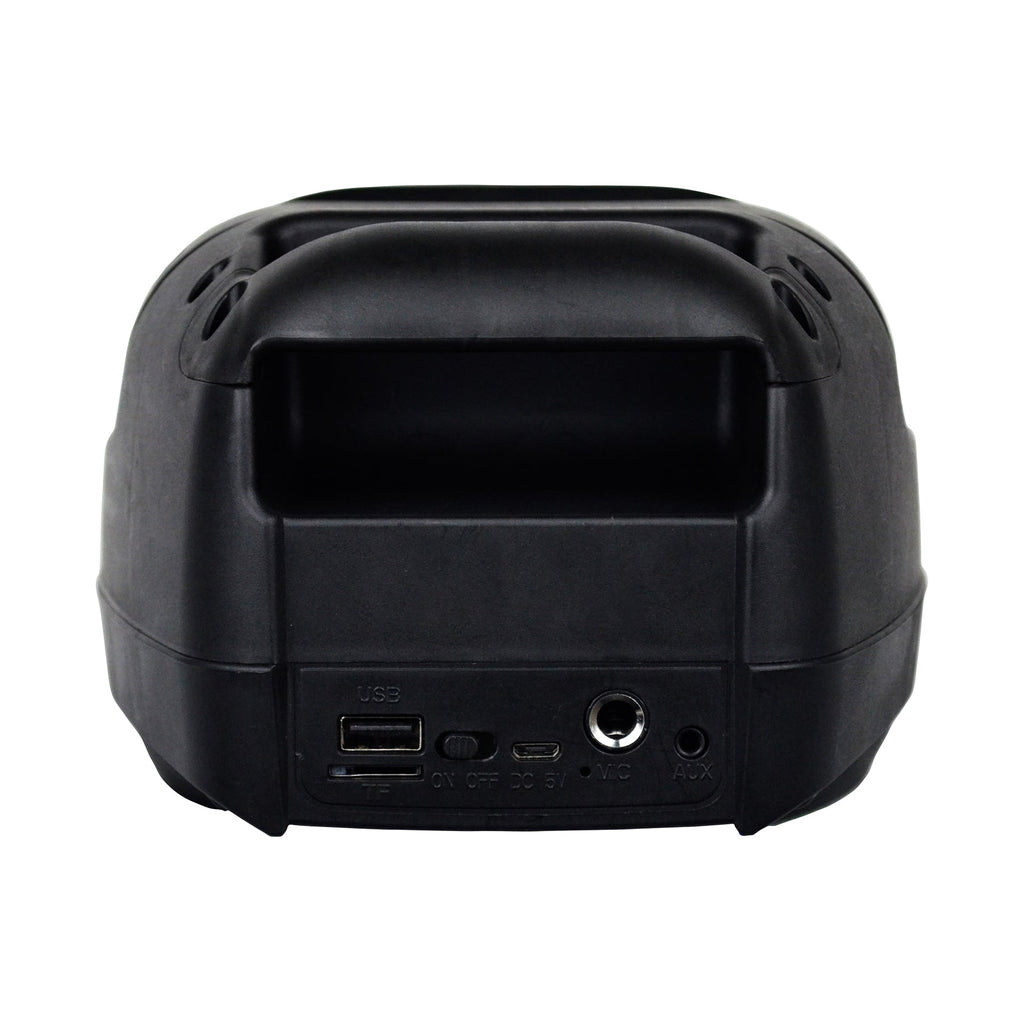 Supersonic 4" Bluetooth TWS Party Speaker w LED Lights & Multi-Connectivity