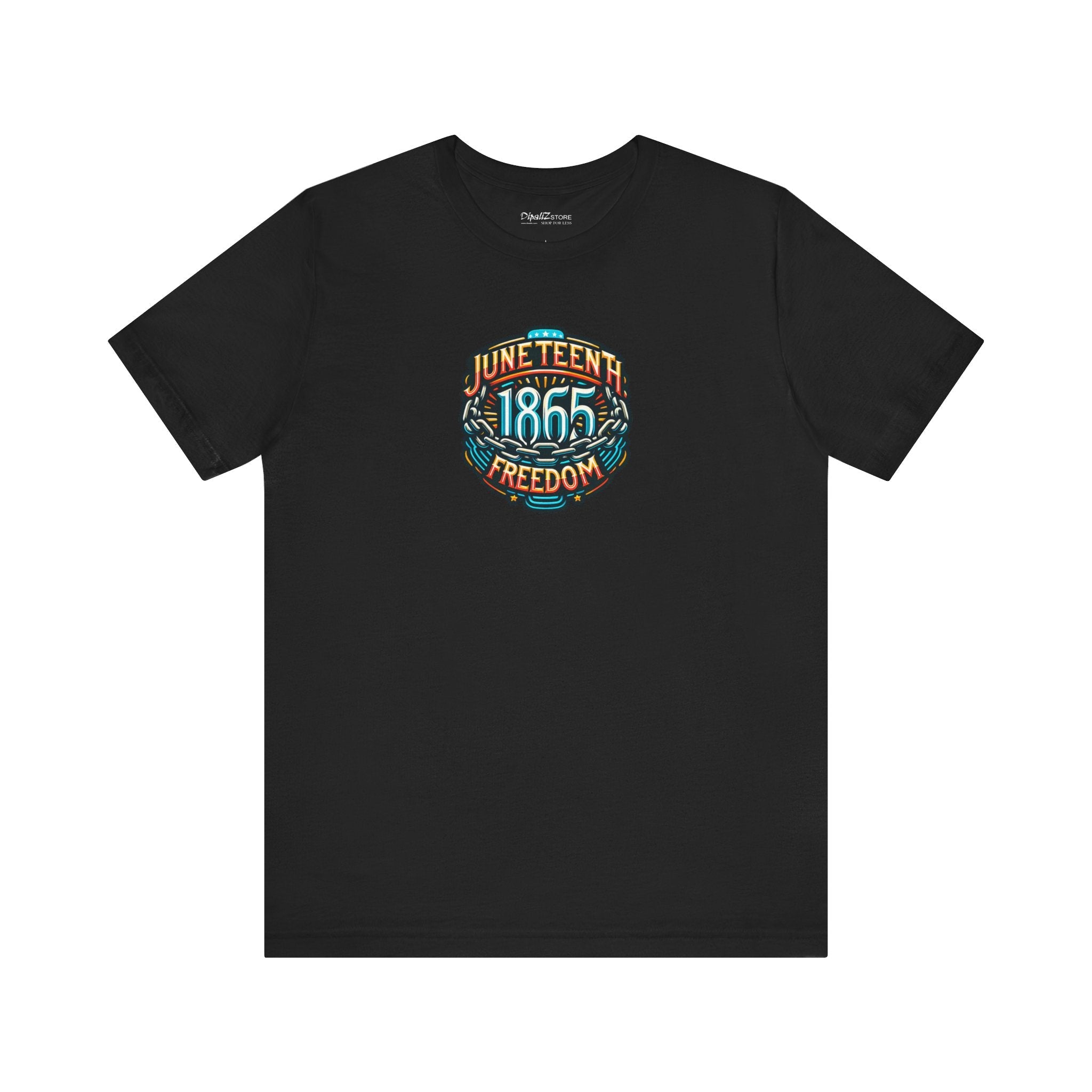Unisex Jersey Short Sleeve Tee - Celebrate Juneteenth 1865 - DipaliZ