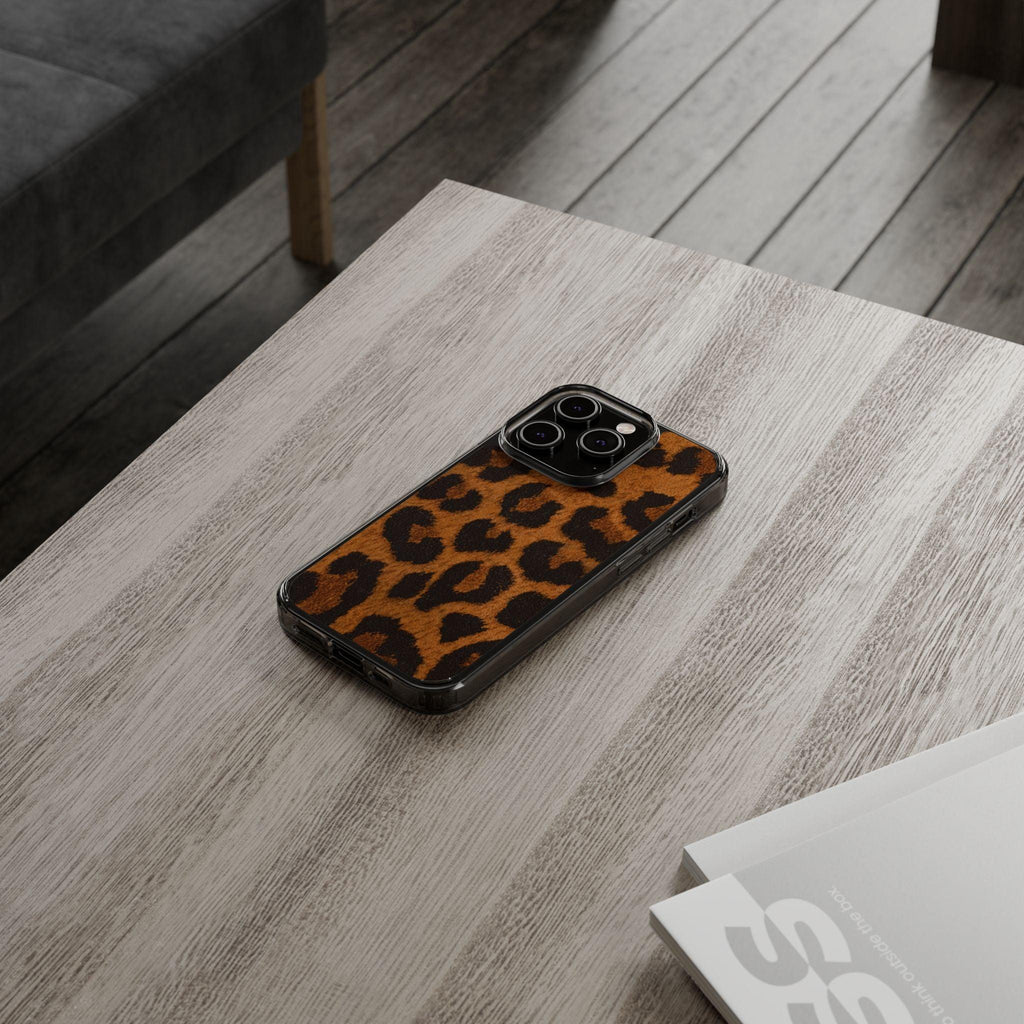 Clear Cases Cheeta Print