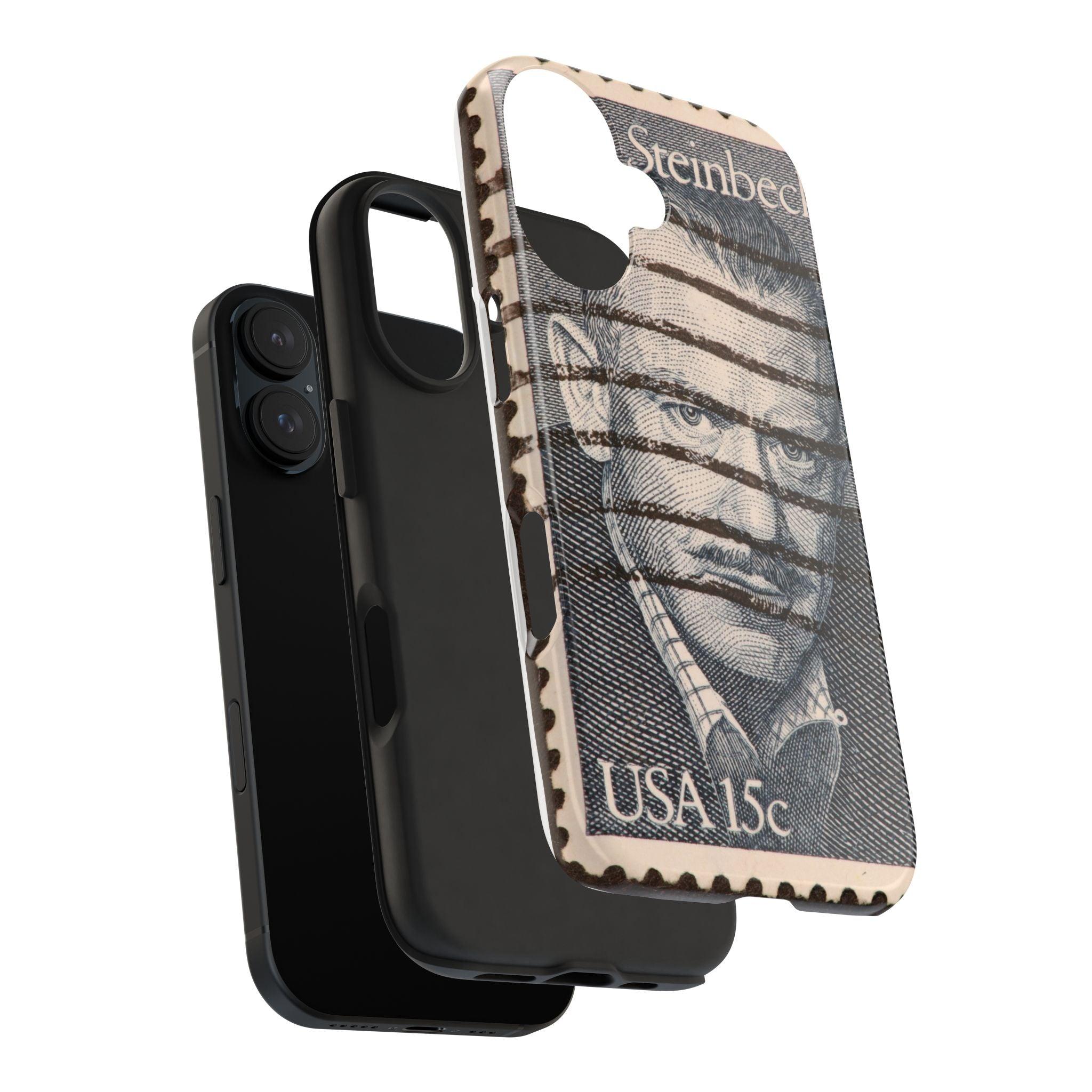 John Steinbeck USA 15c Printed Tough Phone Case for iPhone - Literary Tribute Design