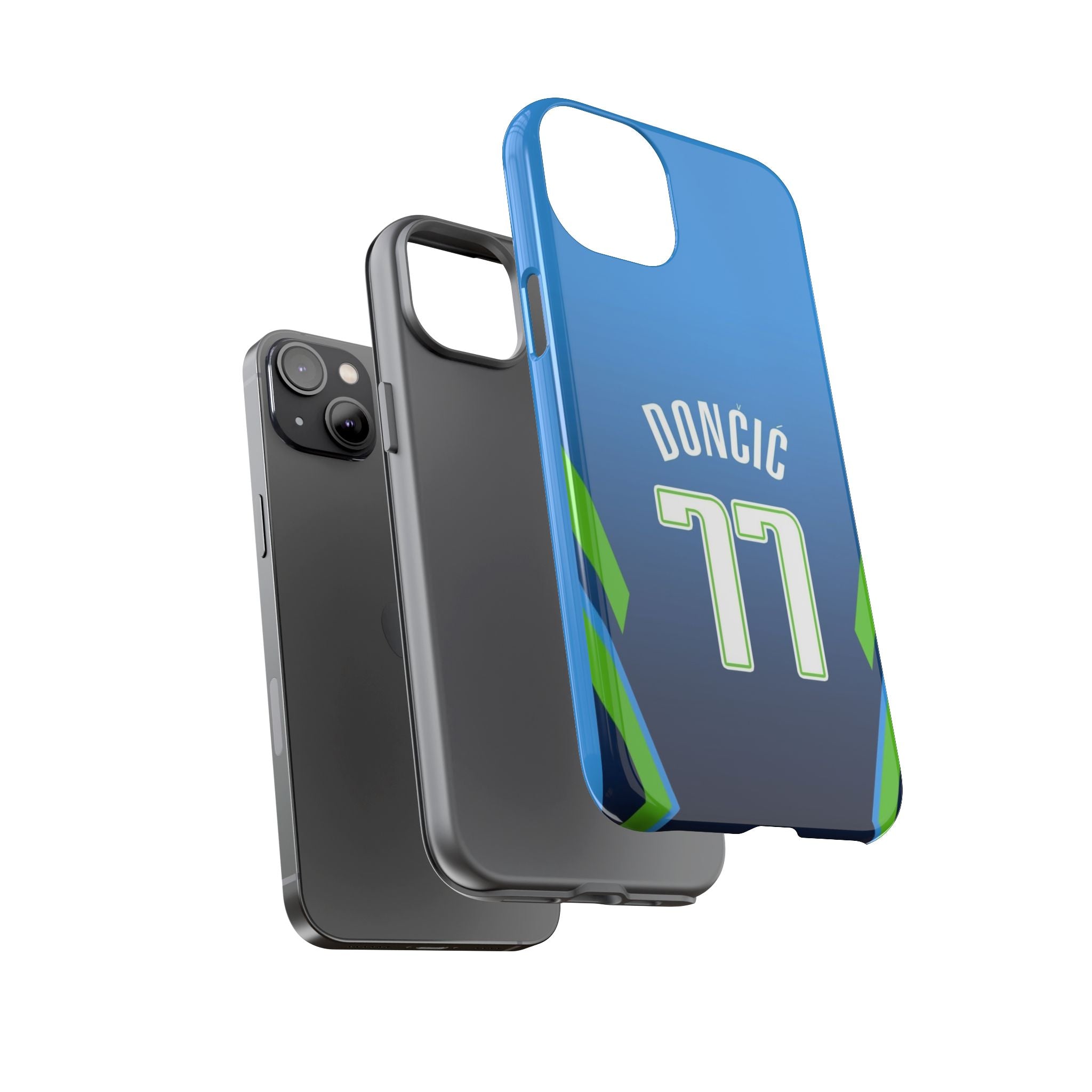 Luka Dončić Ice Vision Edition – Rugged Dual-Layer Build, Slim Fit | Compatible with iPhone 8–16 Pro Max & Samsung Galaxy S10–S25 Ultra