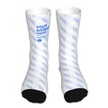 16in Thick Contrast Color Mild Skin-friendly Socks