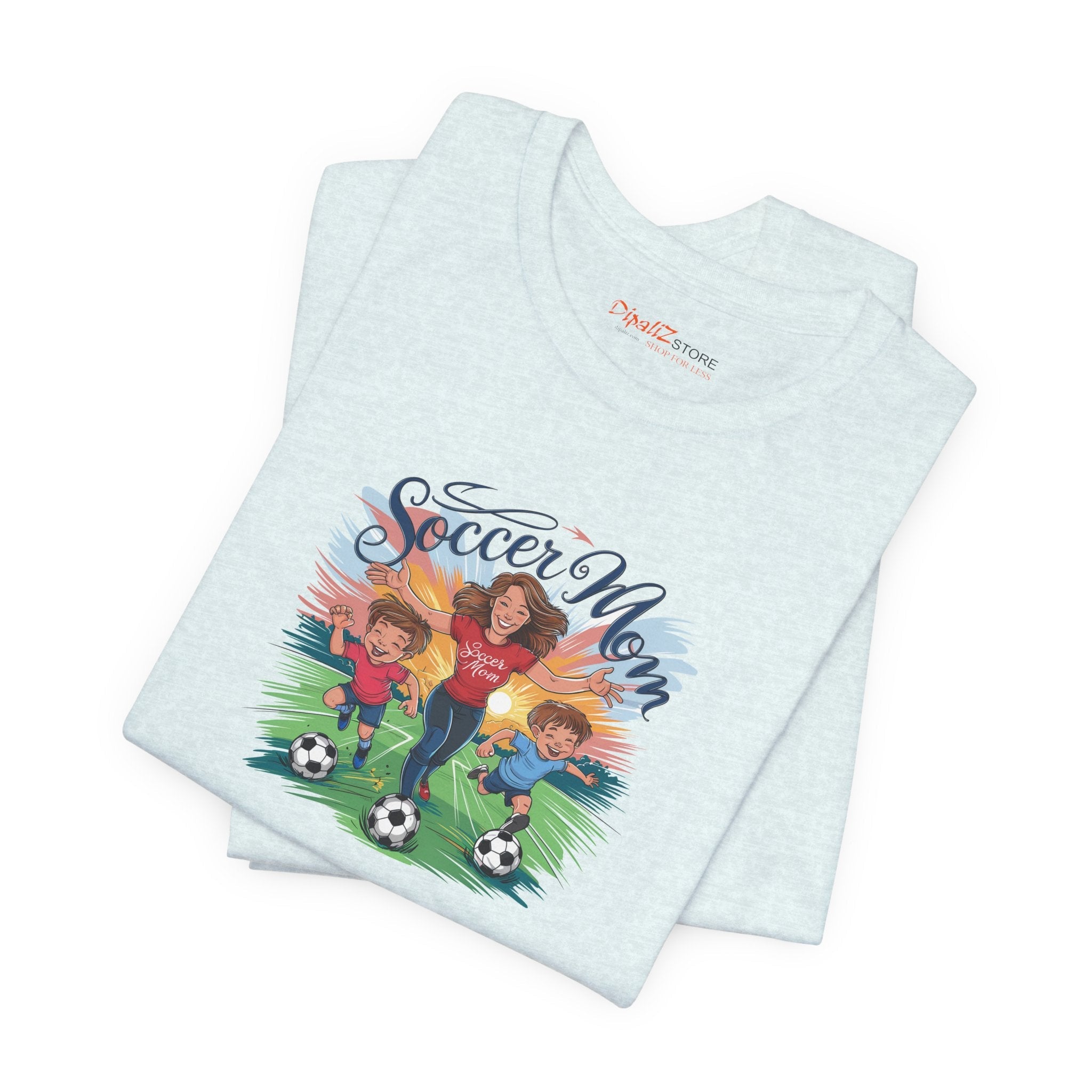 Soccer Mom Short Sleeve Tee - Soft Cotton Unisex - DipaliZ