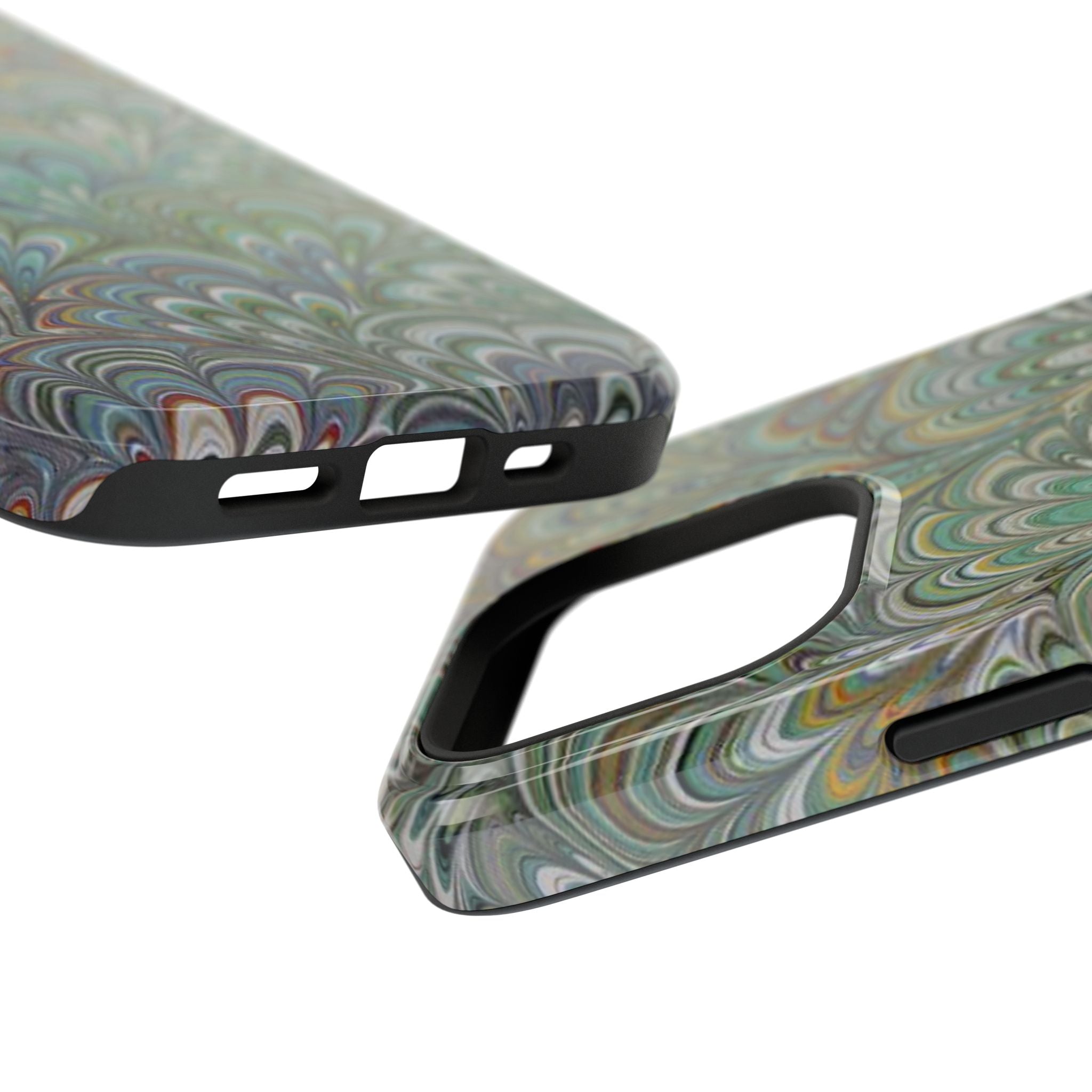 Italian Peacock Green Highly Durable Phone Case for Apple + Samsung