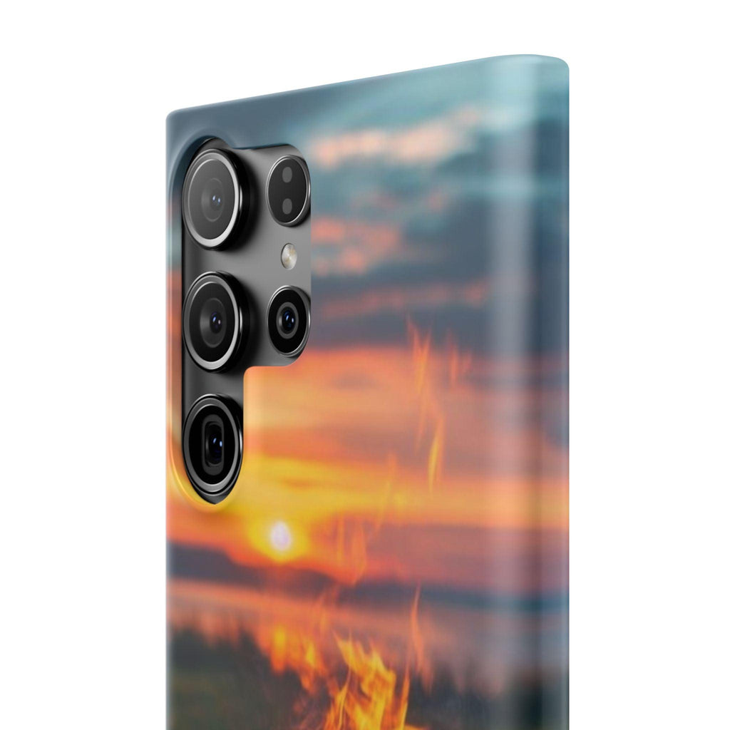 Woodland Fire Phone Case – Warmth of Nature’s Blaze on Your Device