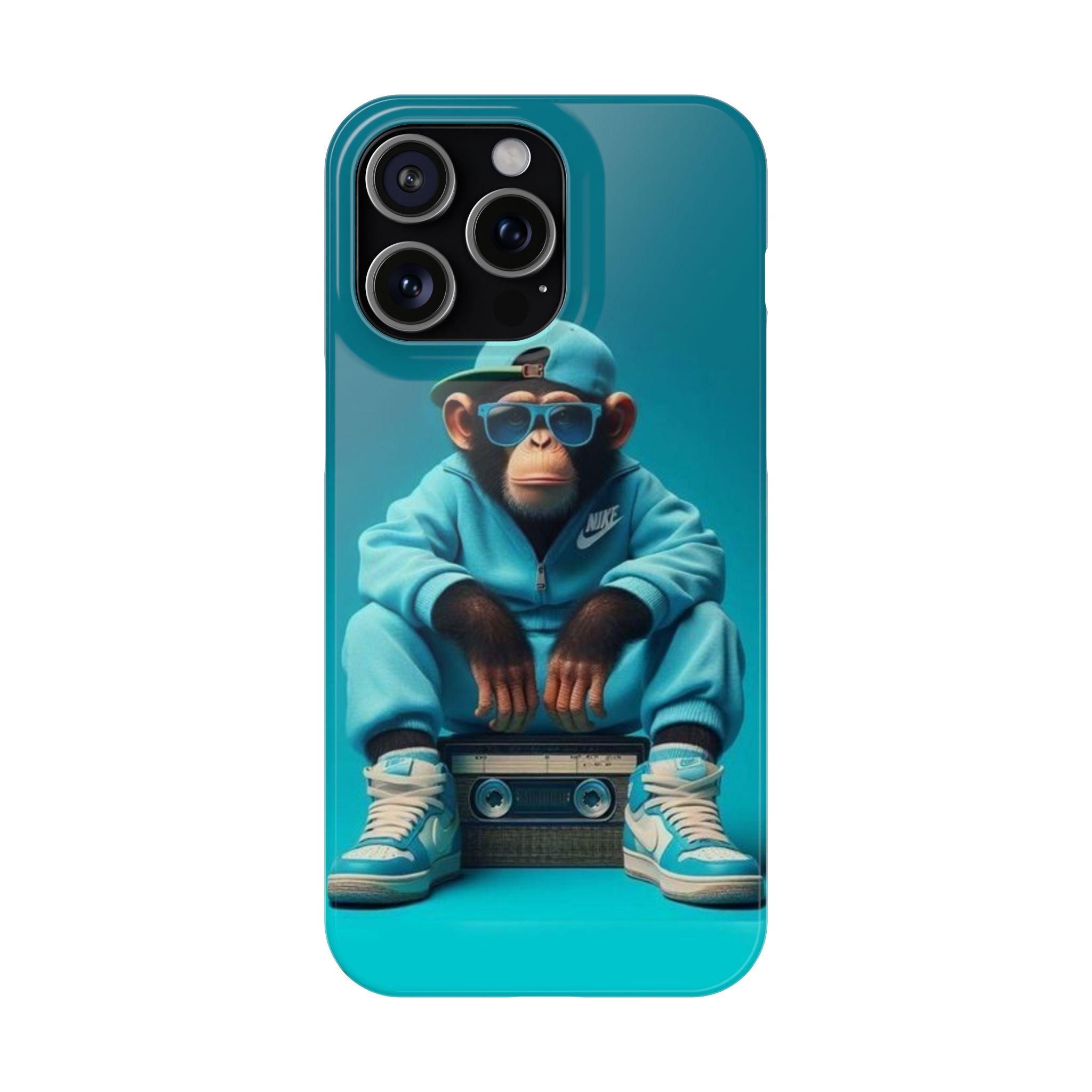 Monkey Madness Phone Case – Unleash the Fun with Cartoon Style!