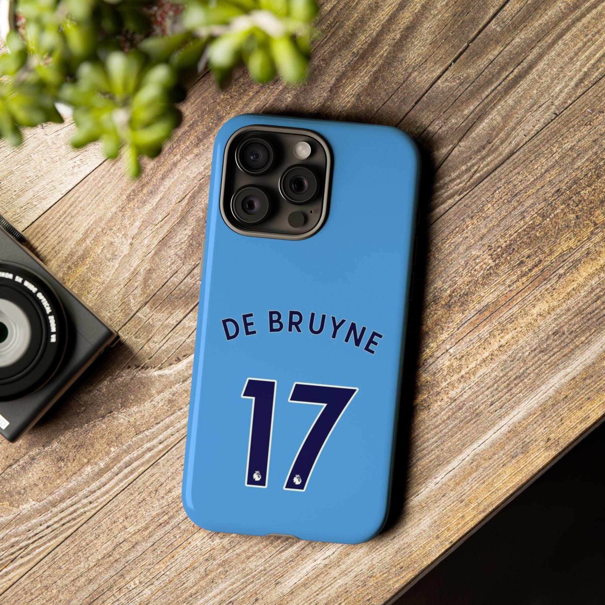Kevin De Bruyne VisionGuard – Enhanced Protection & Sleek Design | Fits iPhone 8–16 Pro Max & Galaxy S10–S25 Ultra