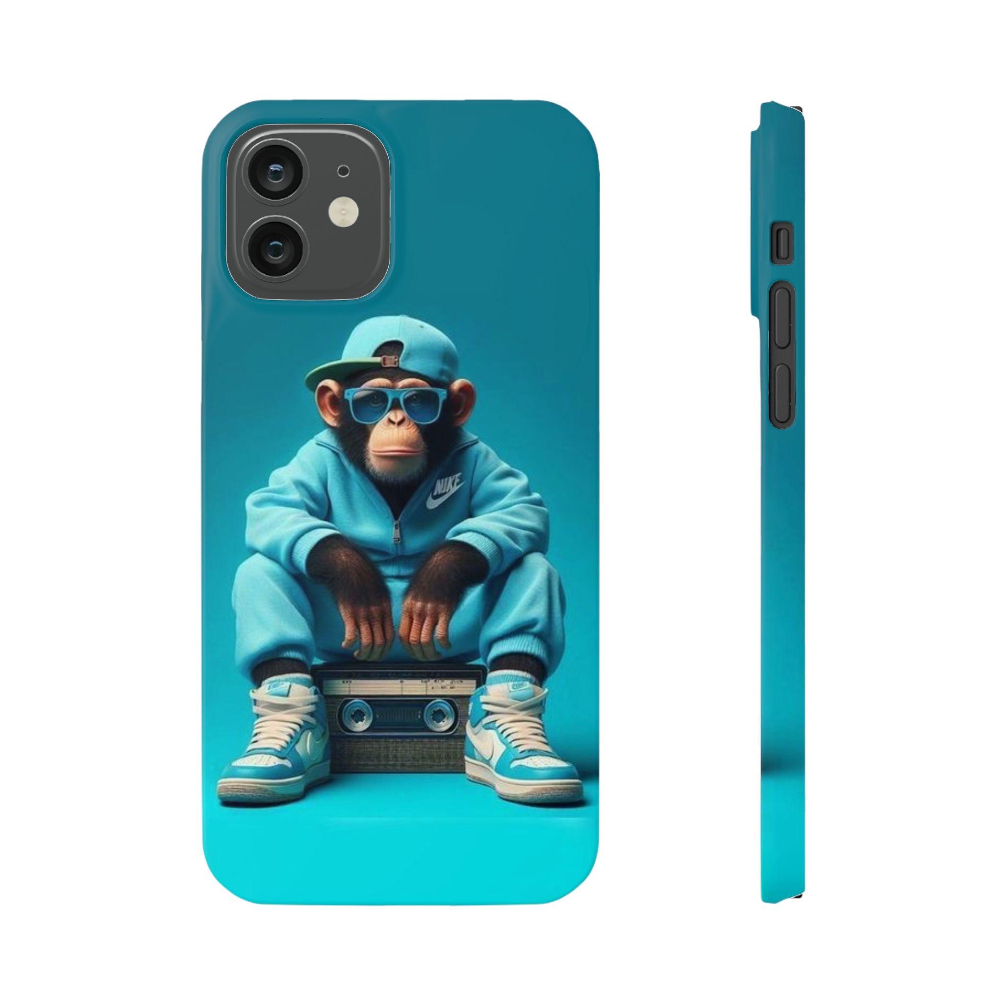 Monkey Madness Phone Case – Unleash the Fun with Cartoon Style!