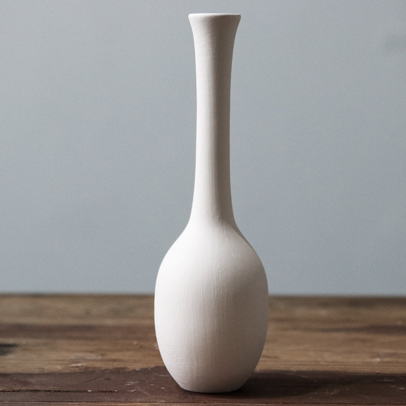 Ceramic Green Semi-Finished Products Vase Decorative Ornaments Parent-child Children Diy Graffiti Painting Coloring White Embryo White Tire
