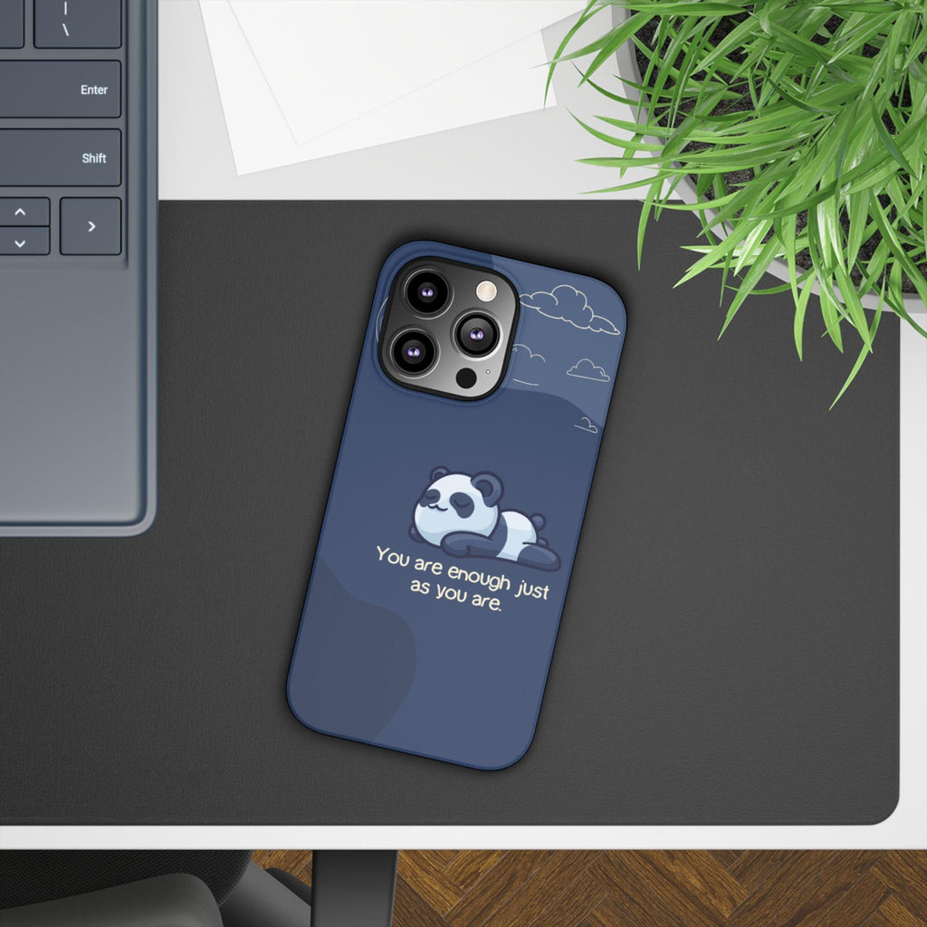 Panda Dreams Phone Case – Cozy Vibes & Inspiring Words