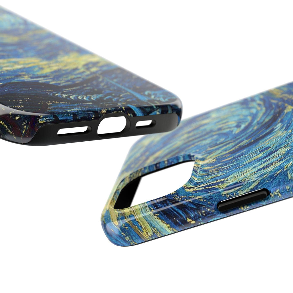 Blue And Yellow Theme Art Colors Tough Phone Cases