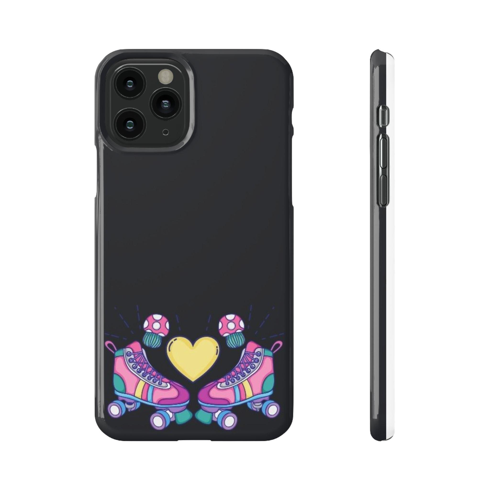 Skater's Heart Phone Case – Glide with Love Everywhere