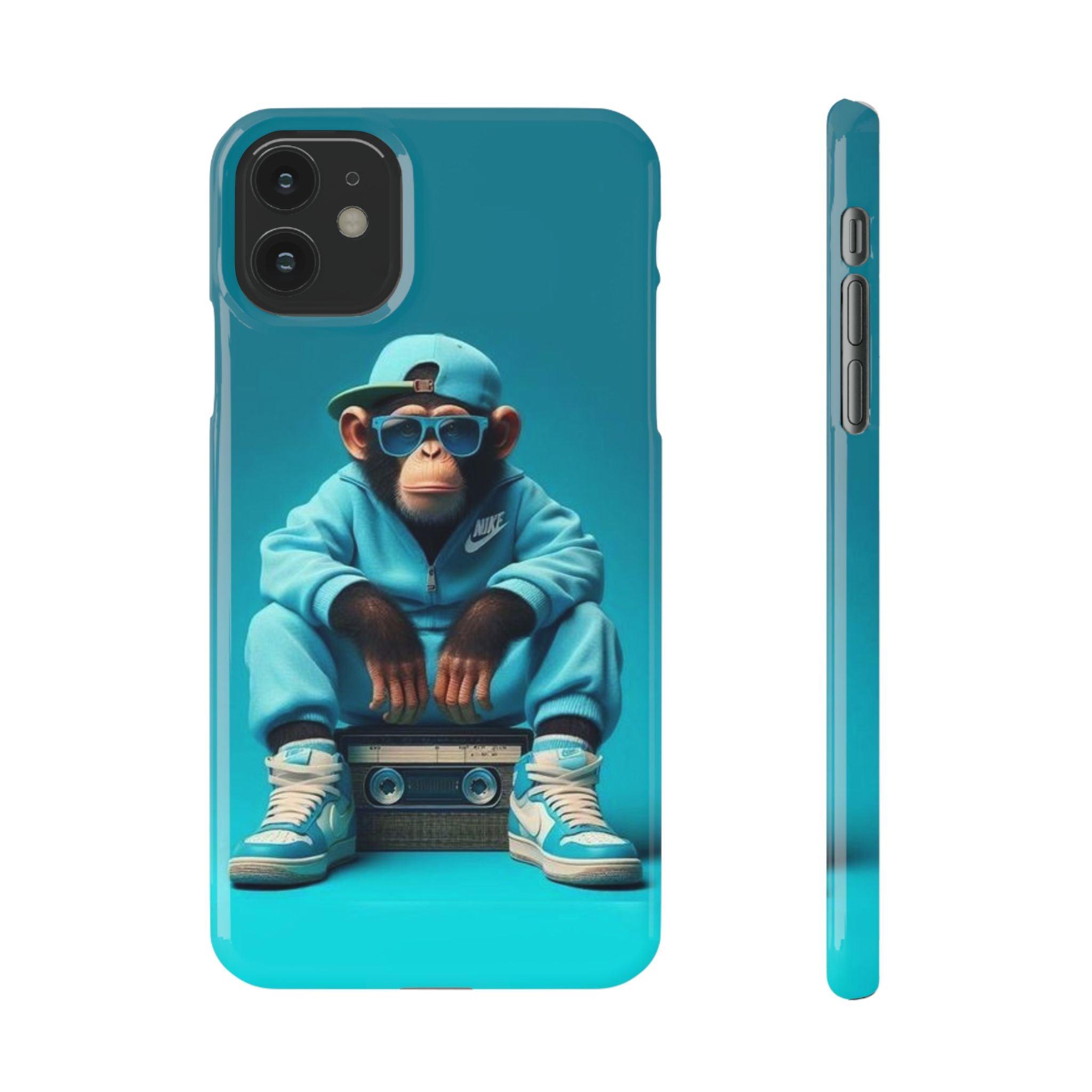 Monkey Madness Phone Case – Unleash the Fun with Cartoon Style!